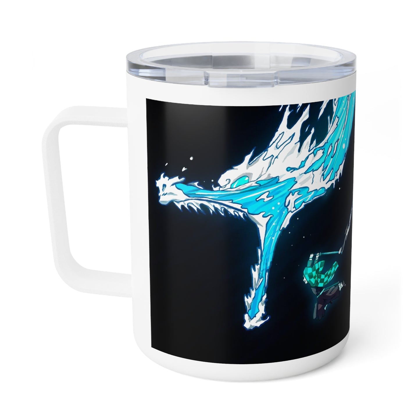 Demon Slayer - Tanjiro Water Breathing - Insulated Coffee Mug, 10oz
