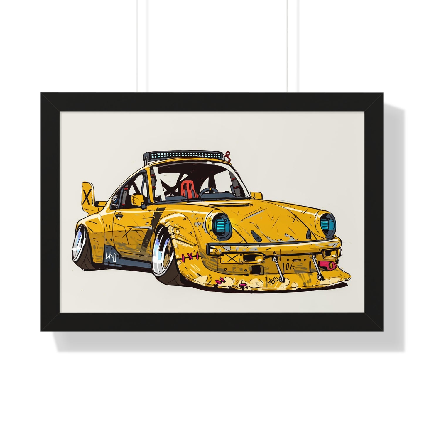 Anime '82 - RWB - Framed Poster
