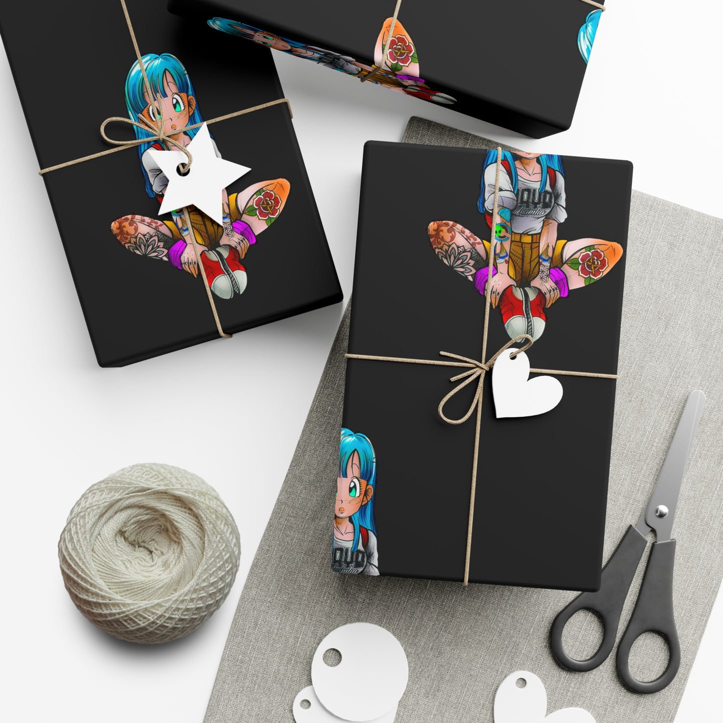Dragon Ball - Bulma - Wrapping Paper