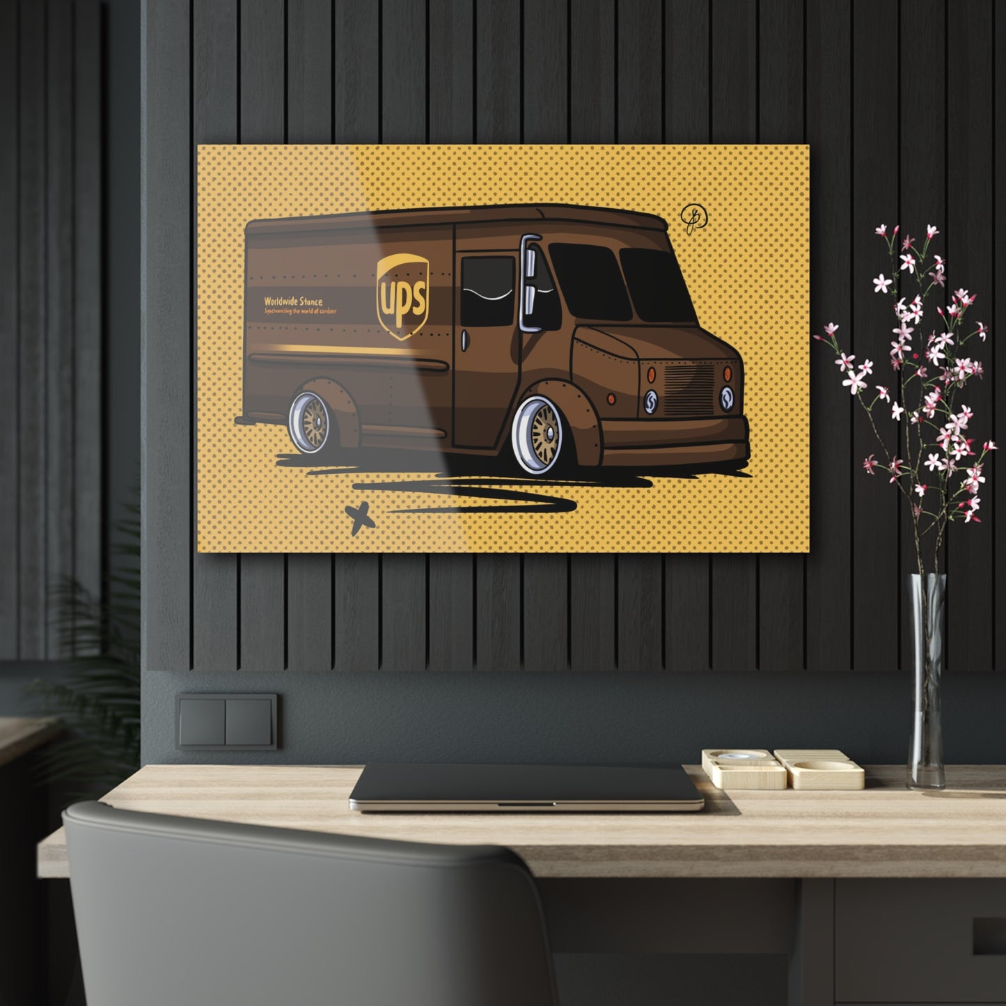 Sxetched X r0cean11 - Worldwide Stance - Acrylic Print