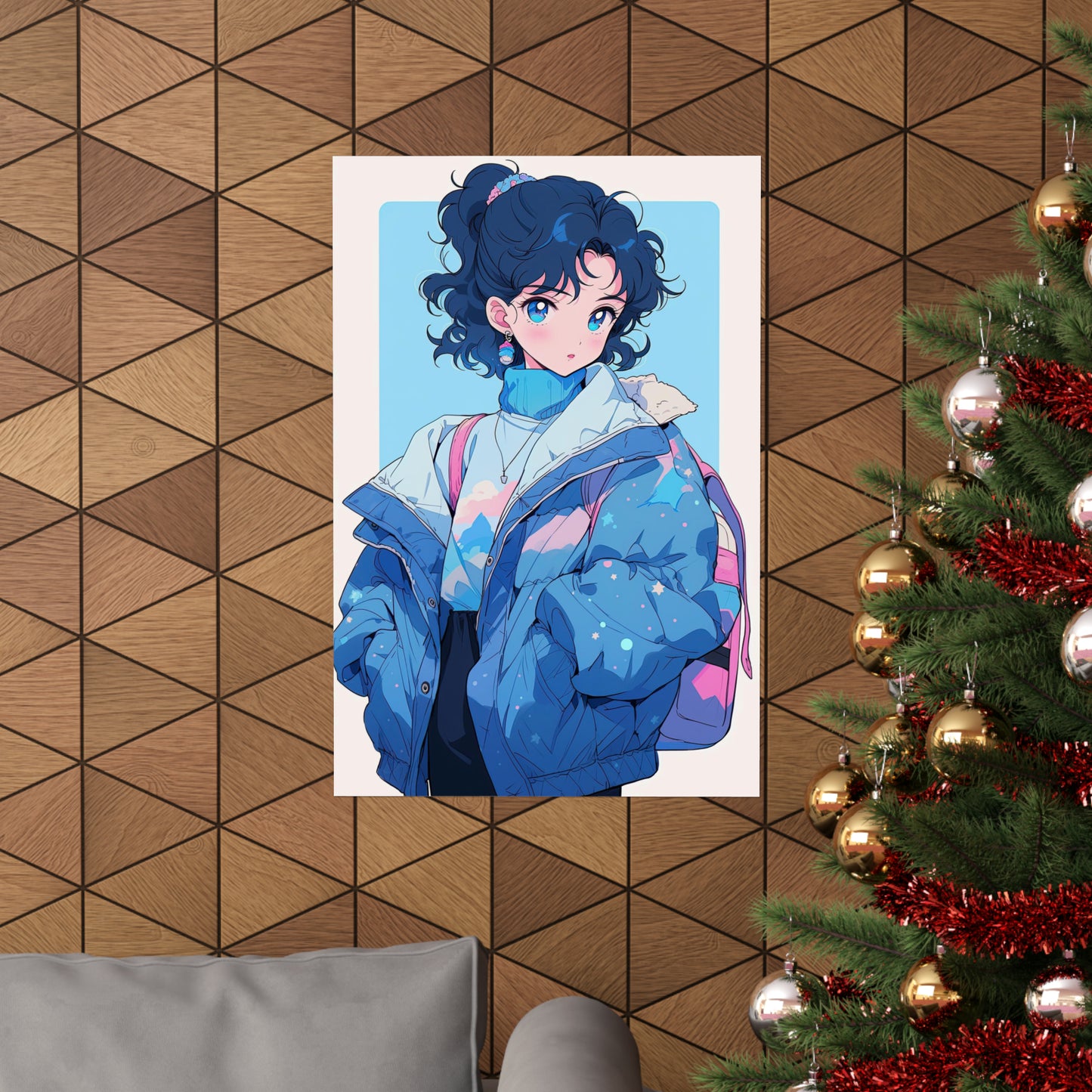 Sailor Moon - Retro Mercury - Poster