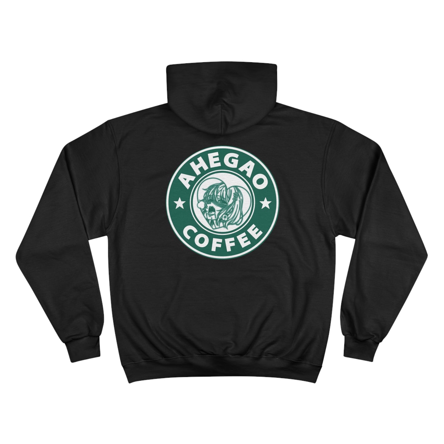 r0cean11 - Ahegao Coffee - Champion Hoodie