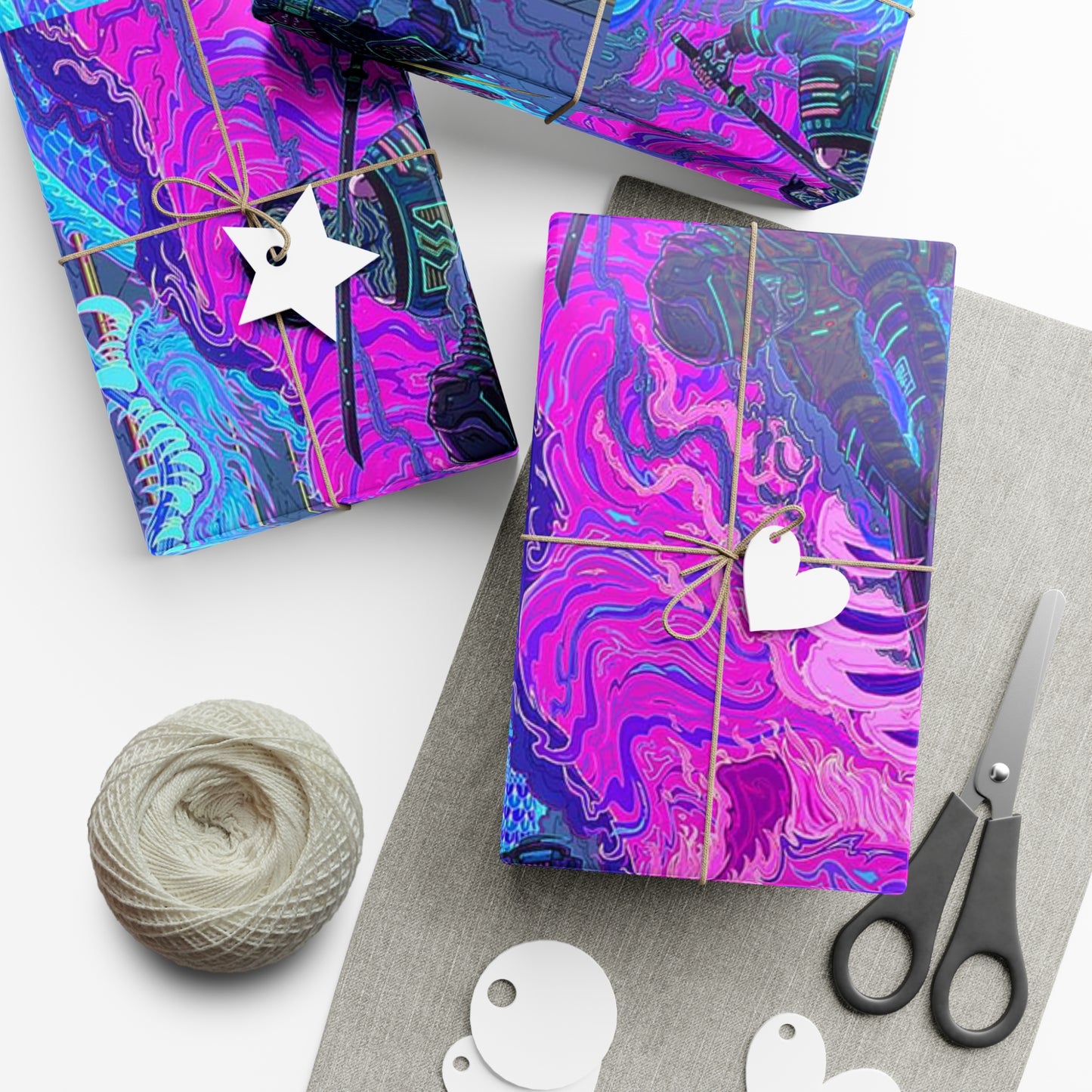 Cyberpunk - Vaporwave - Gift Wrap
