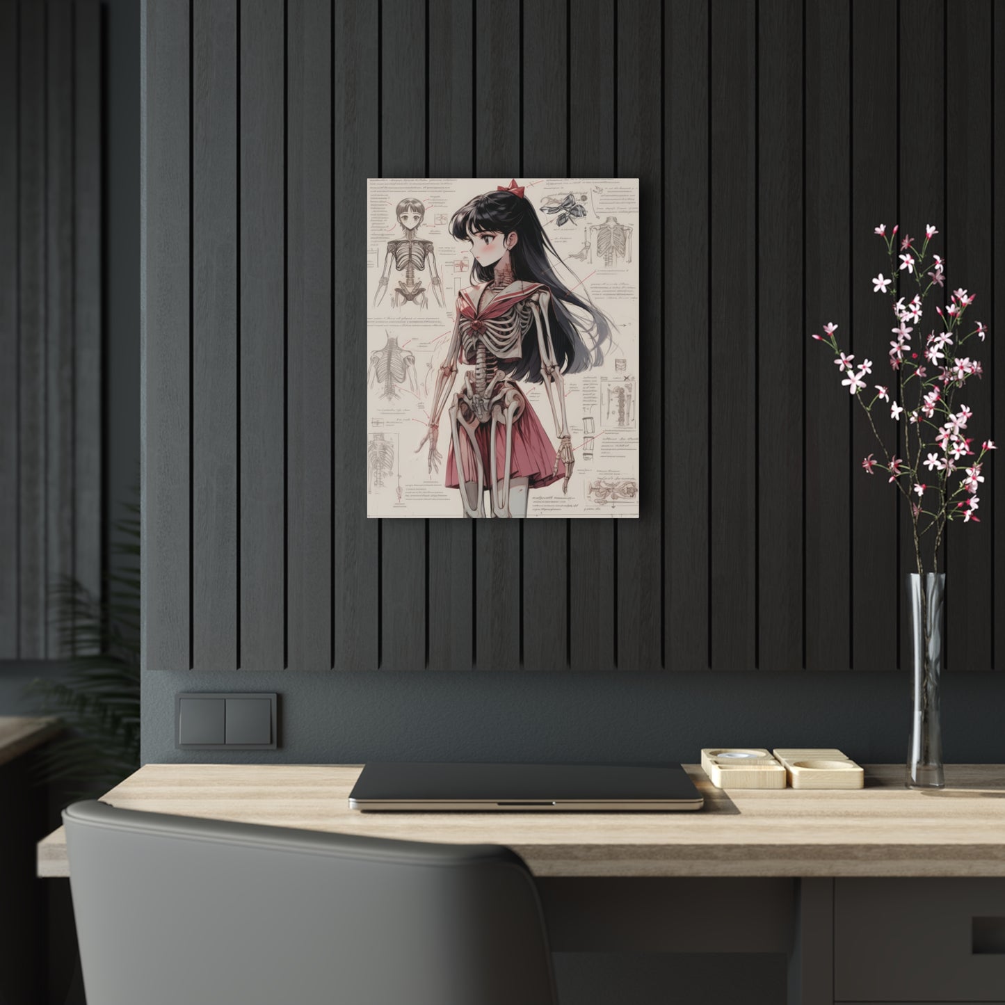 Sailor Moon - Sailor Mars Skeleton V2 - Acrylic Print