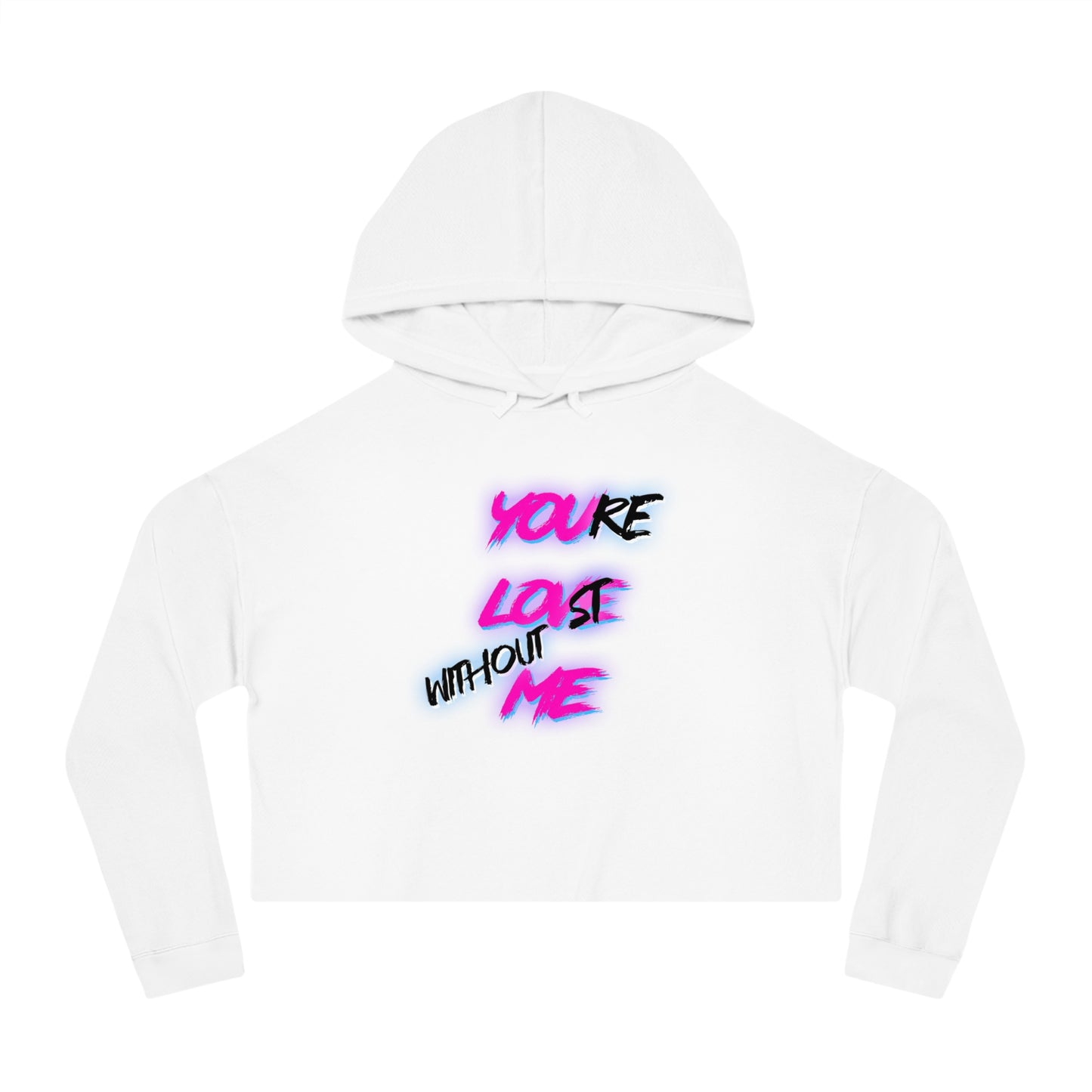 r0cean11 - You Love Me - Womens Cropped Hoodie