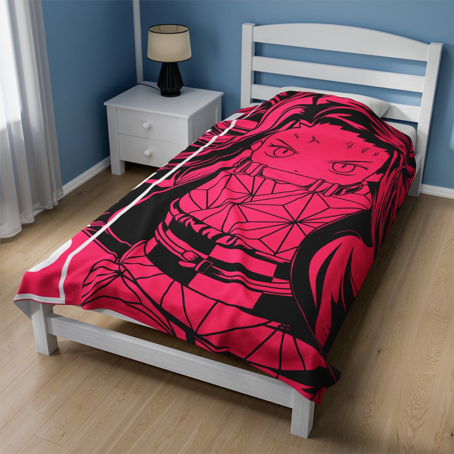 Demon Slayer - Nezuko - Velveteen Plush Blanket