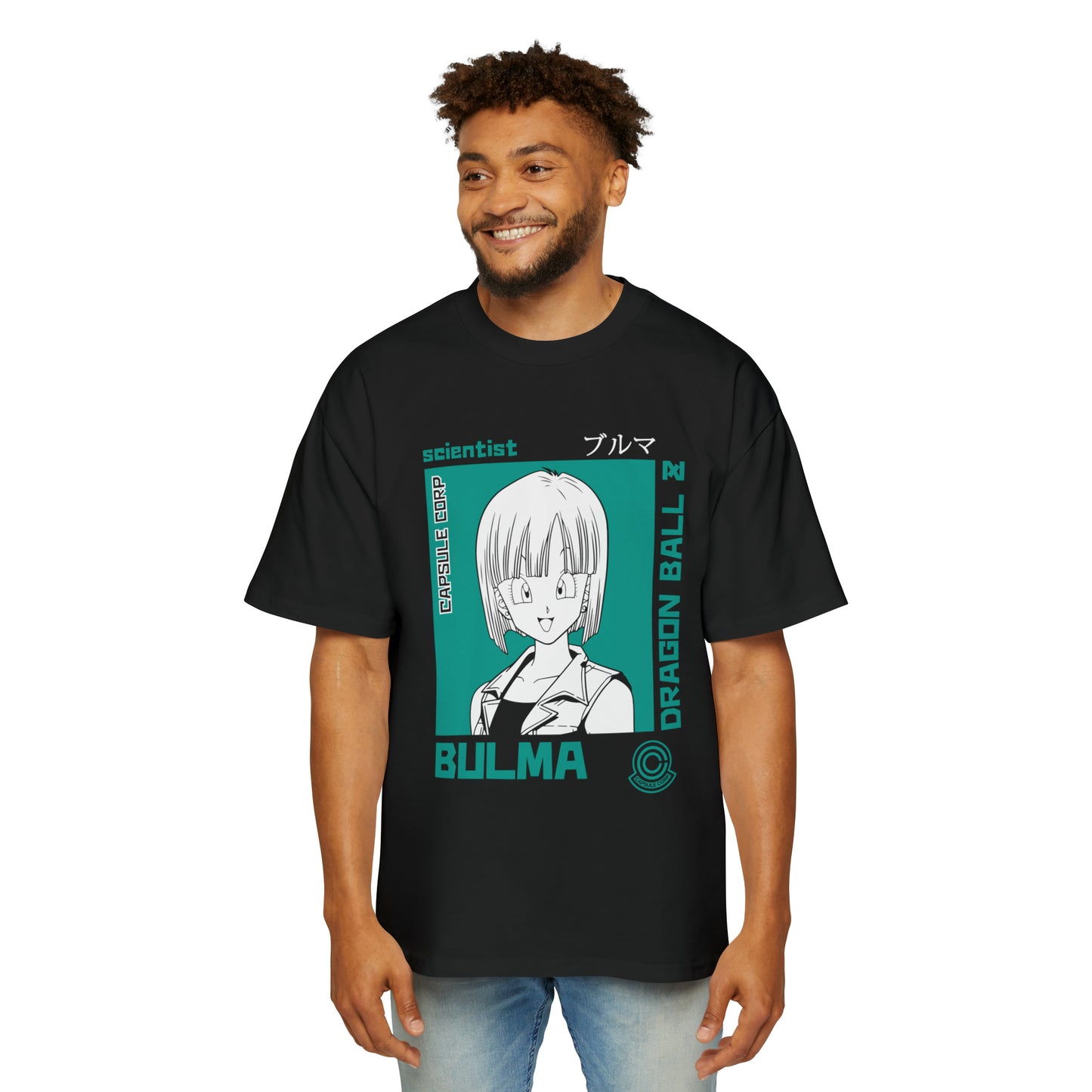 Dragon Ball - Bulma - Heavy Oversized Tee