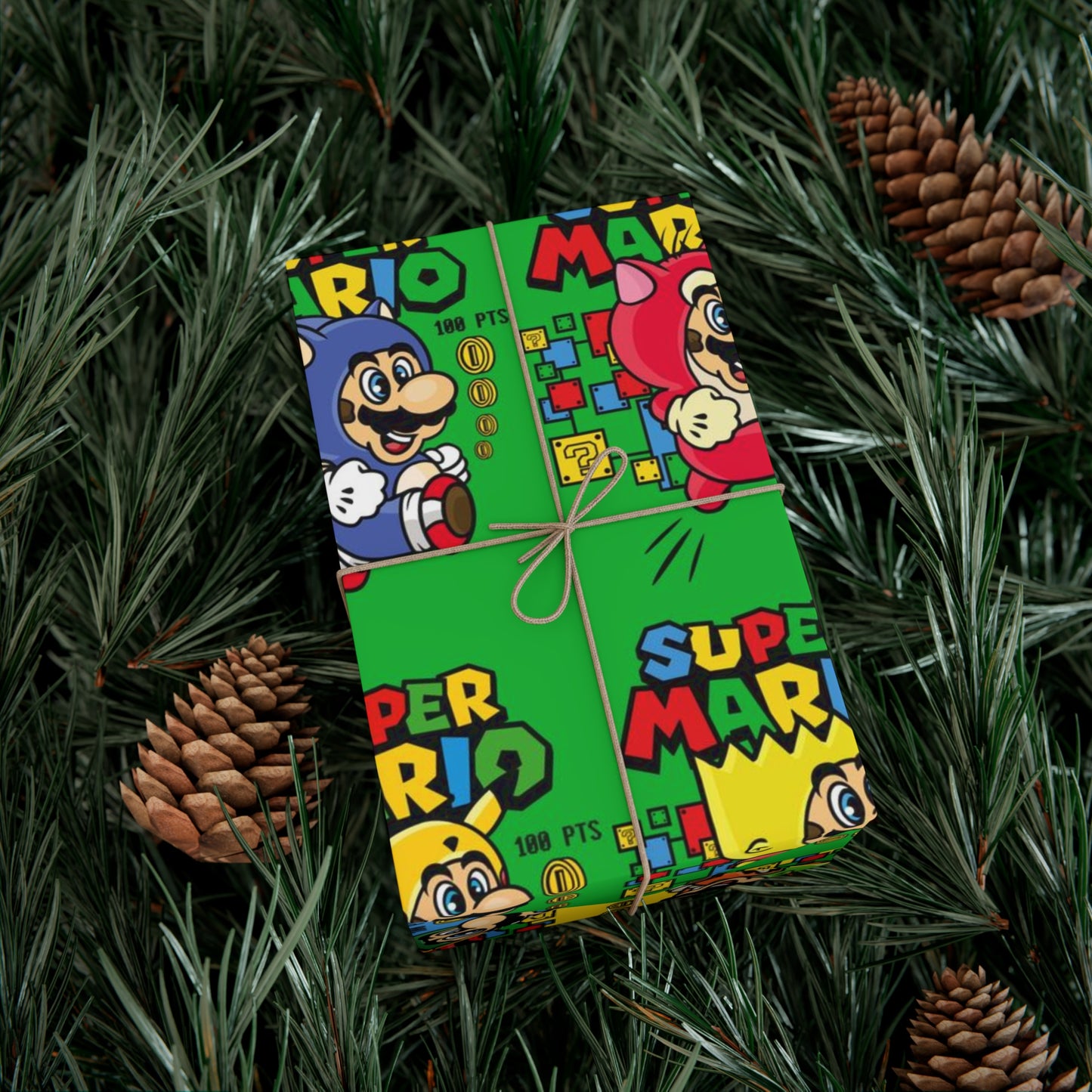 Mario - Pop Culture Powers - Wrapping Paper