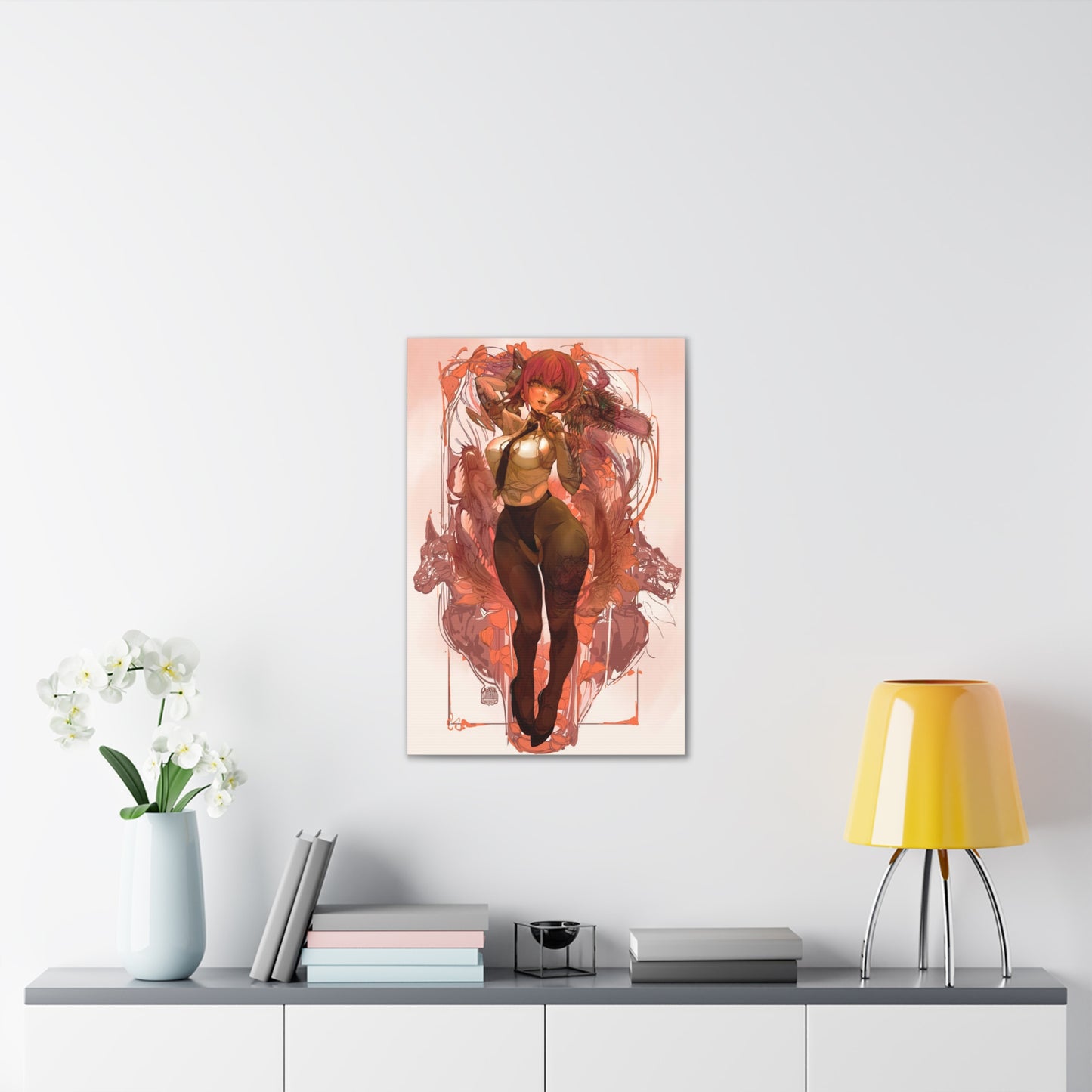 Chainsaw Man - Makima - Fine Art Canvas