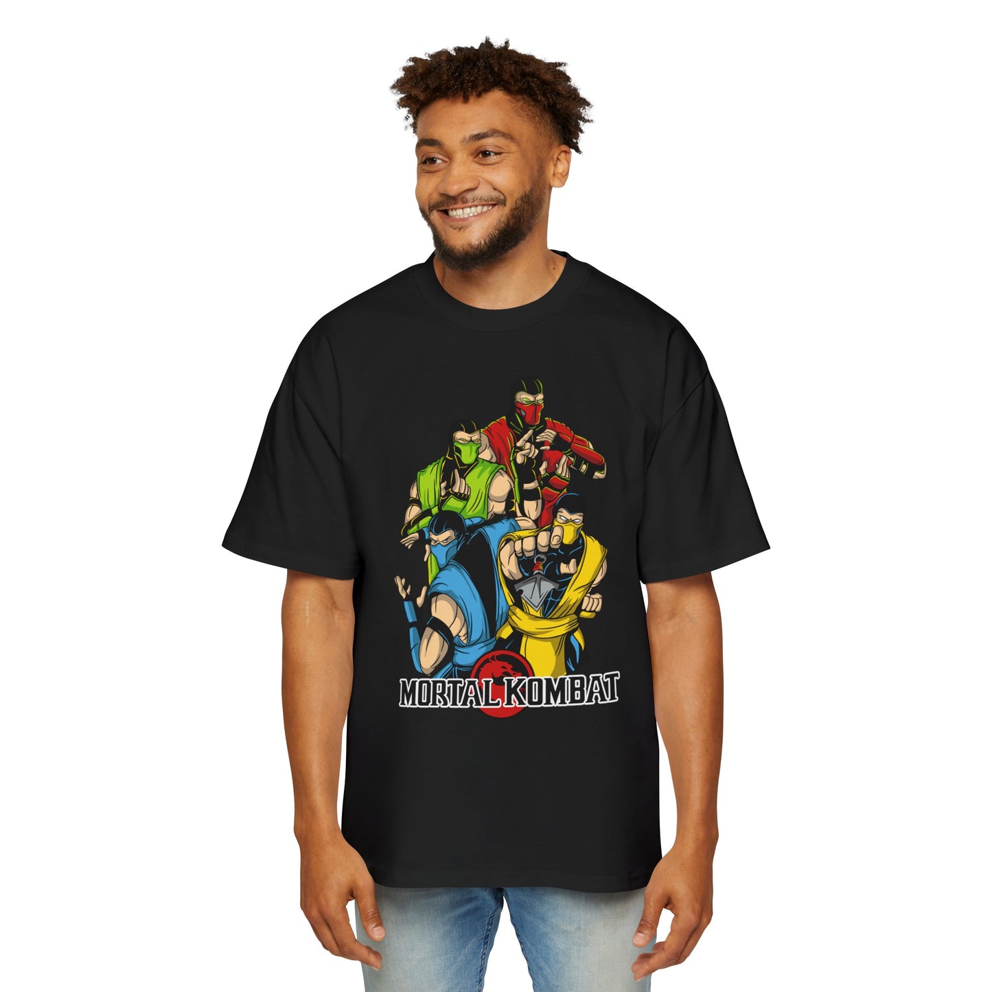 Retro Gaming - Mortal Kombat - Heavy Oversized Tee