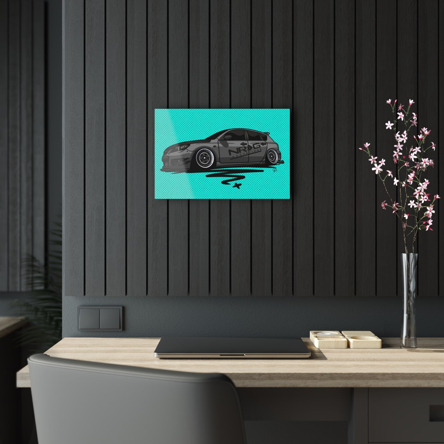 Sxetched X r0cean11 - 2008 Mazda Speed 3 - Acrylic Print