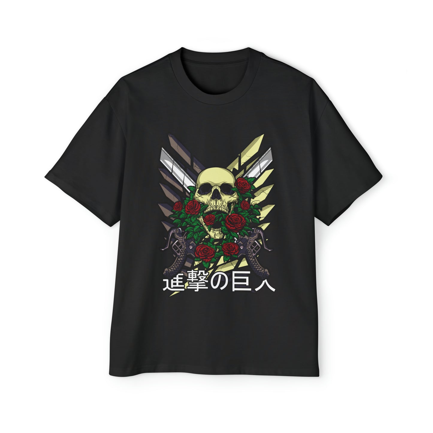 Attack on Titan - Death Rose - Heavy Oversized Tee