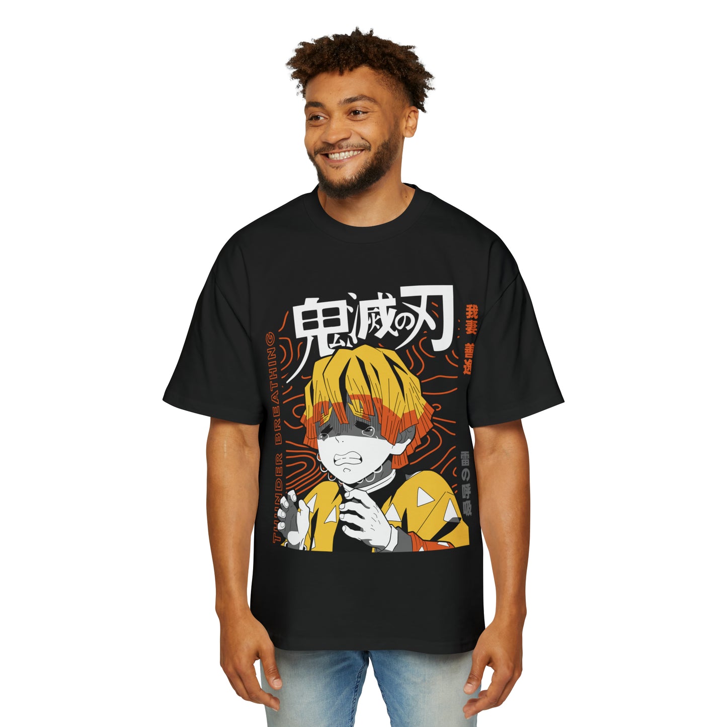 Demon Slayer - Zenitsu - Heavy Oversized Tee