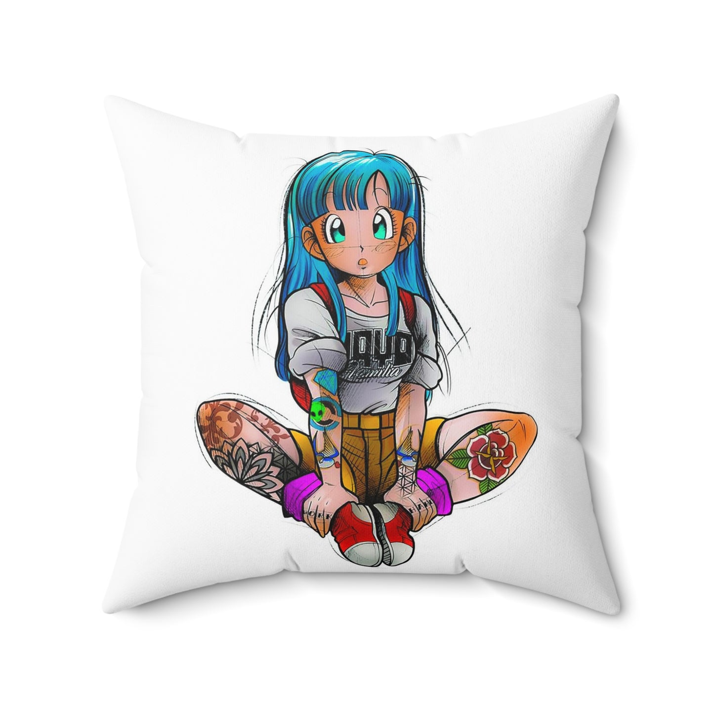 Dragon Ball - Bulma - Square Pillow