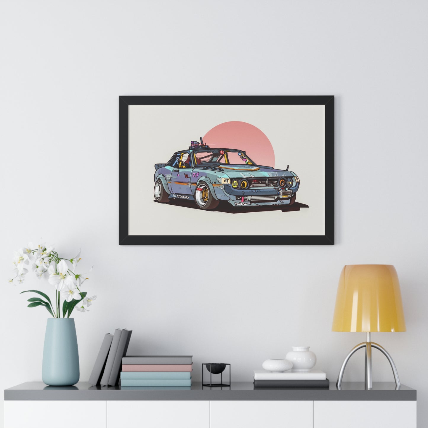 Anime '82 - Celica - Framed Poster