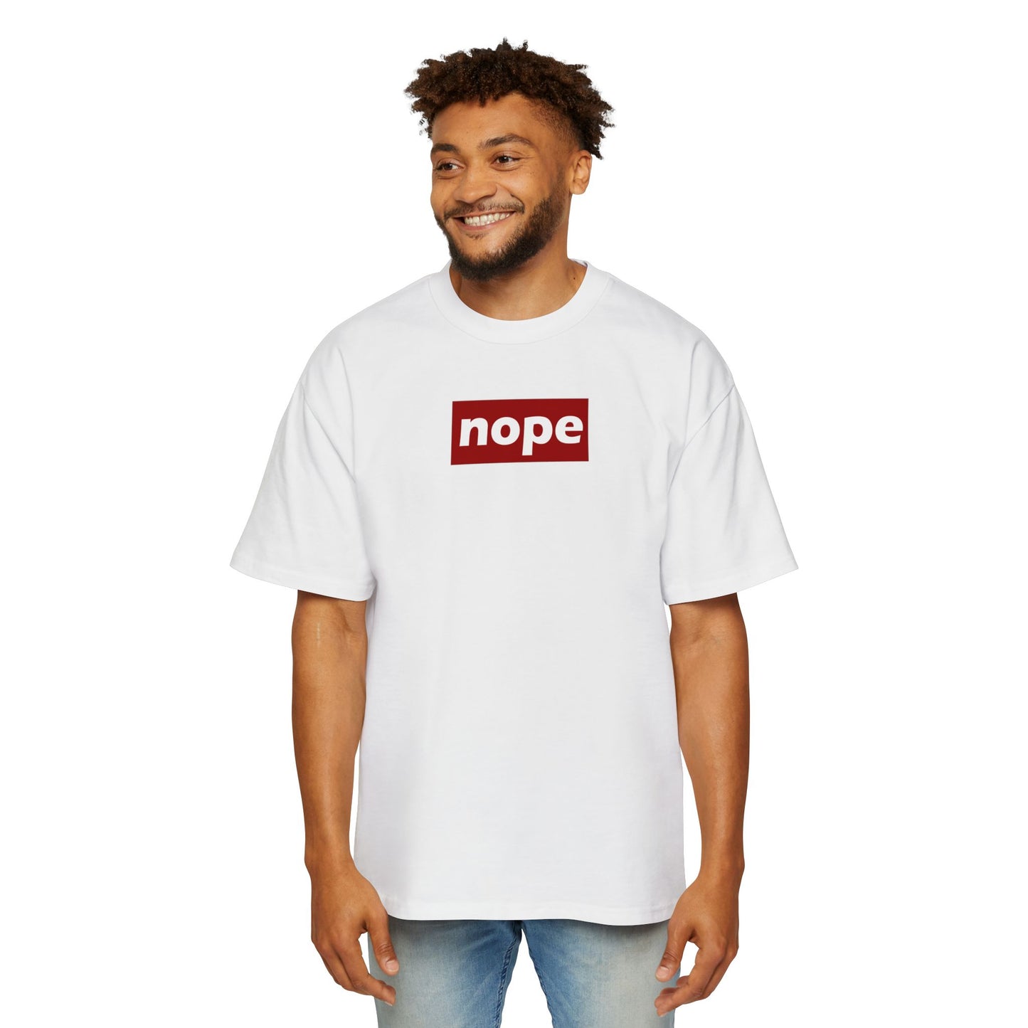r0cean11 - NOPE - Heavy Oversized Tee