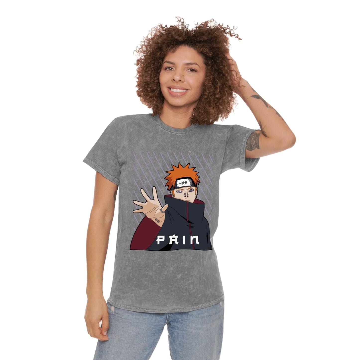 Naruto - PAIN - Mineral Wash Tshirt