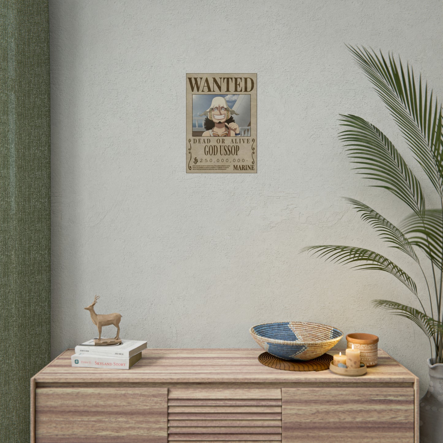 One Piece - God Ussop Wanted Poster