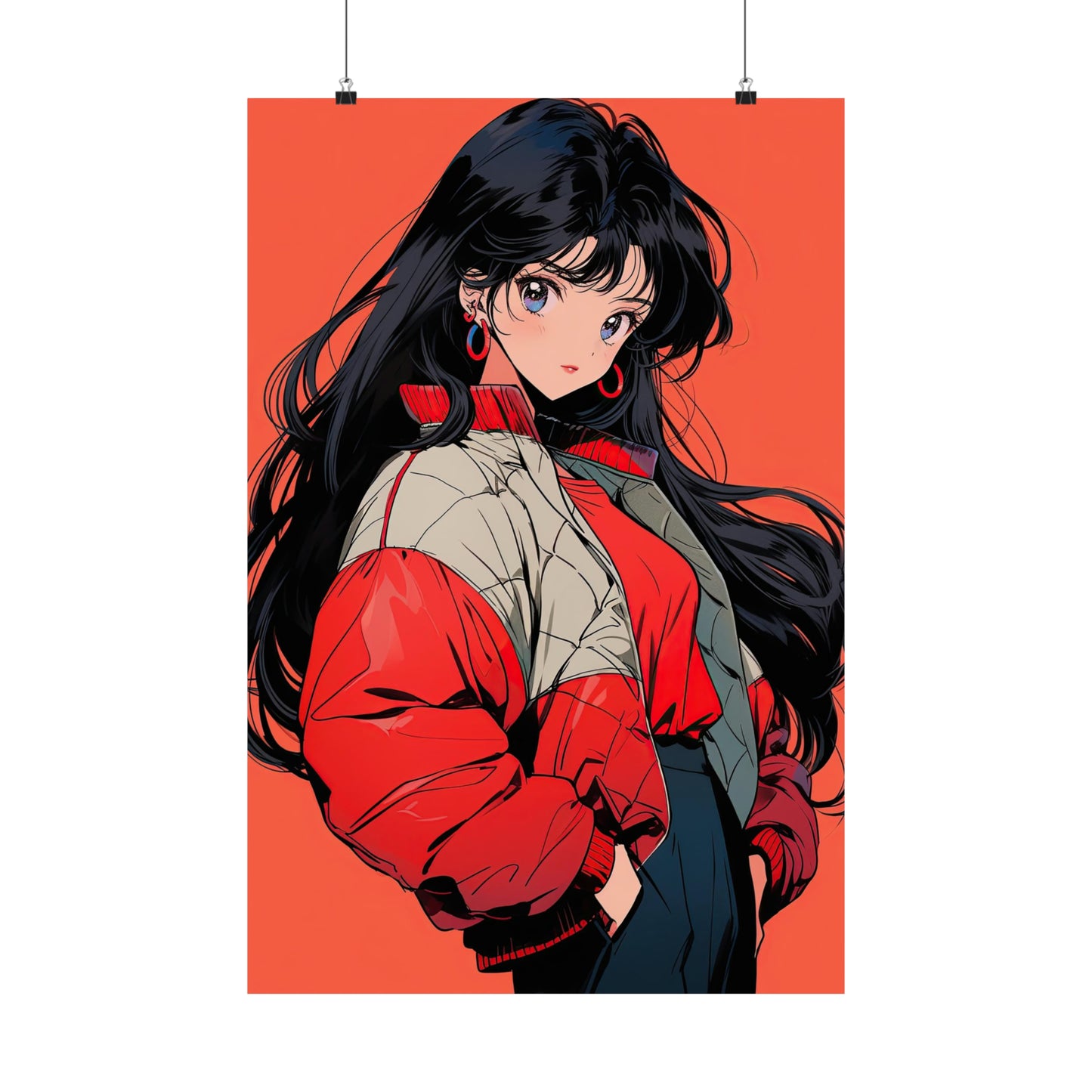 Sailor Moon - Retro Mars - Poster
