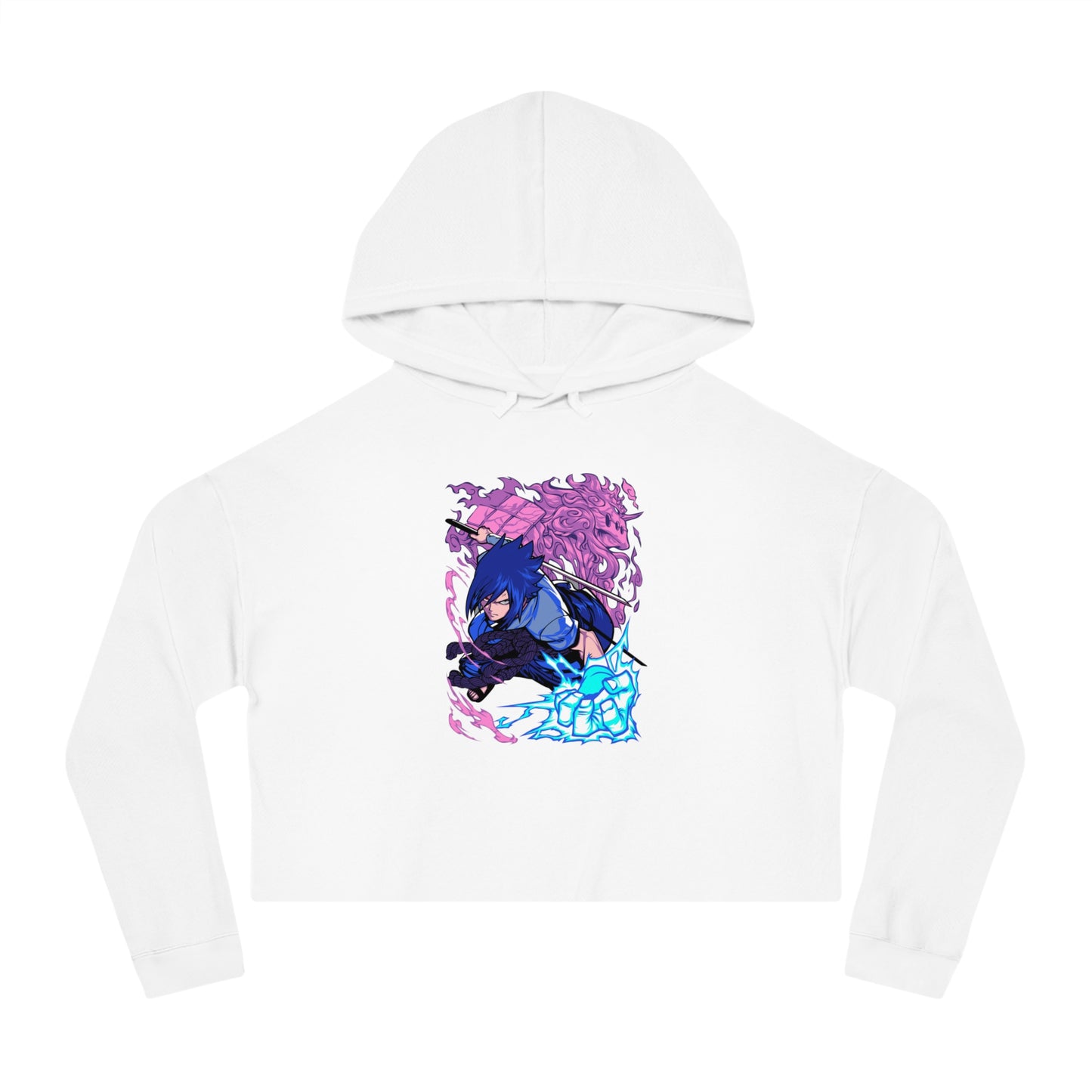 Naruto - Sasuke - Women’s Cropped Hoodie