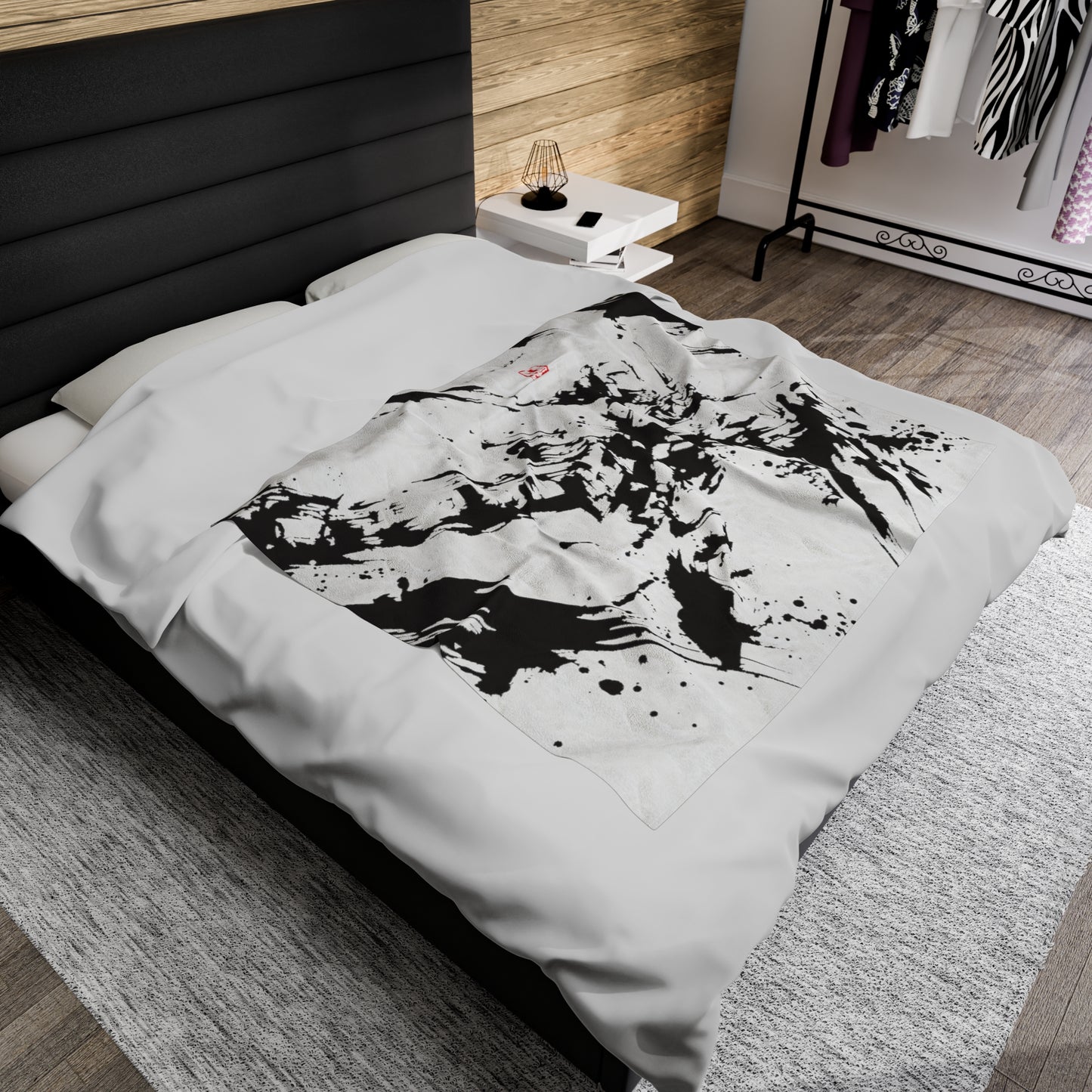 Gundam - Brushed - Velveteen Plush Blanket