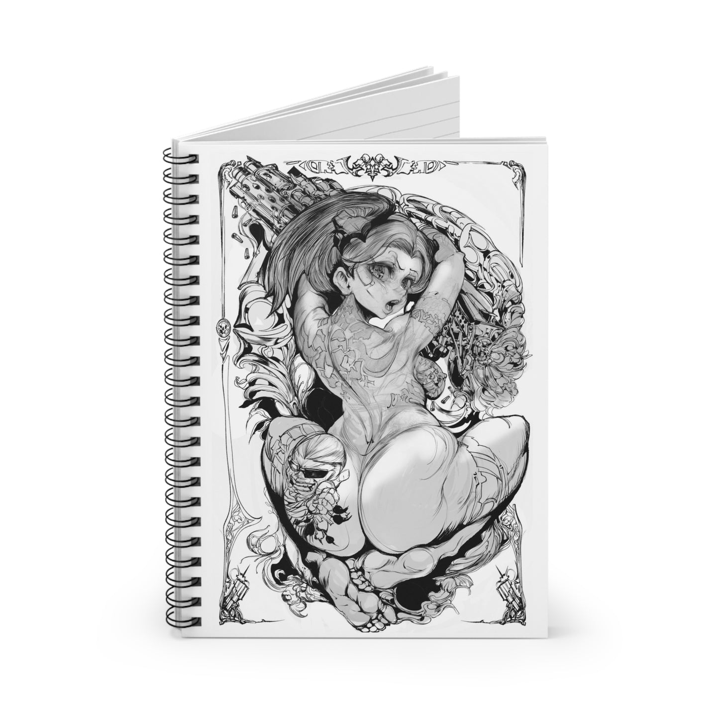Cyberpunk - Rebecca Line Work - Notebook
