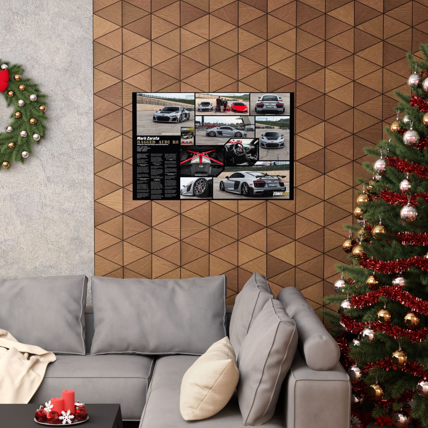 Stance Auto Magazine - 2018 Audi R8 - Poster