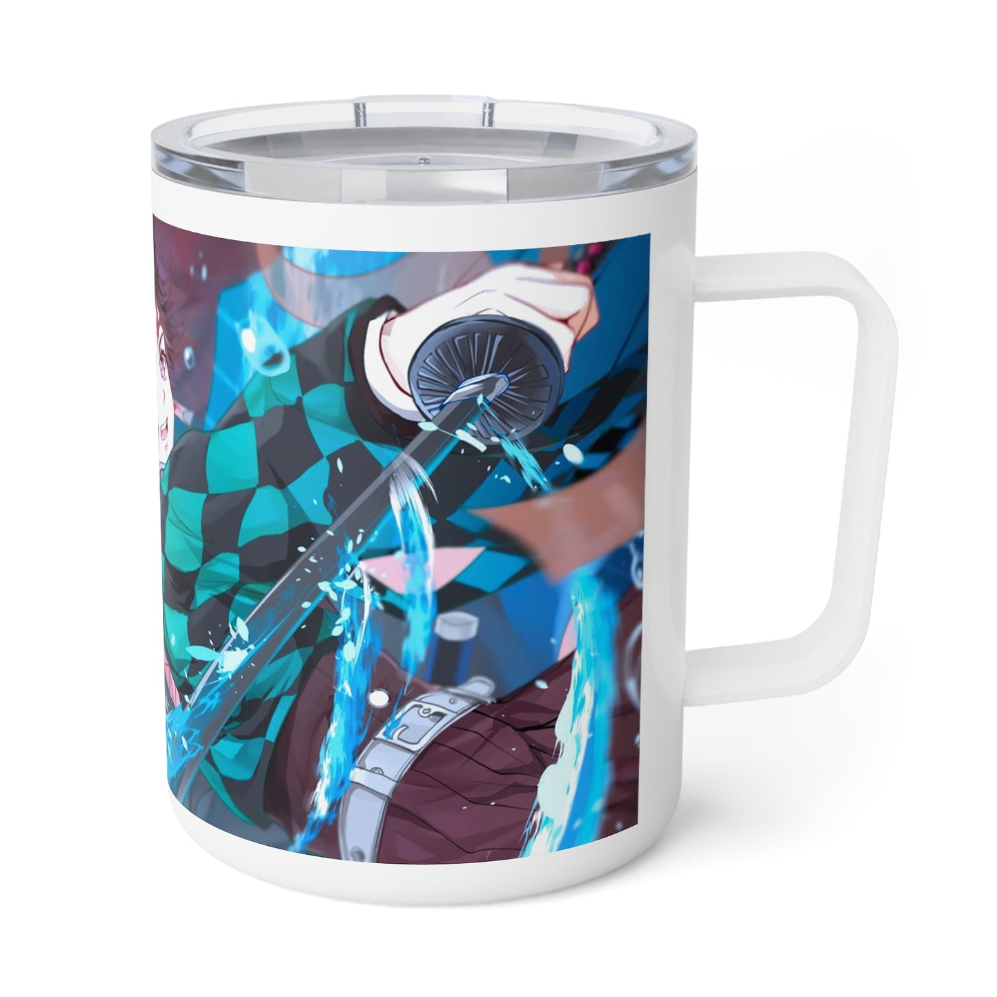 Demon Slayer - Nezuko and Tanjiro - Insulated Coffee Mug, 10oz