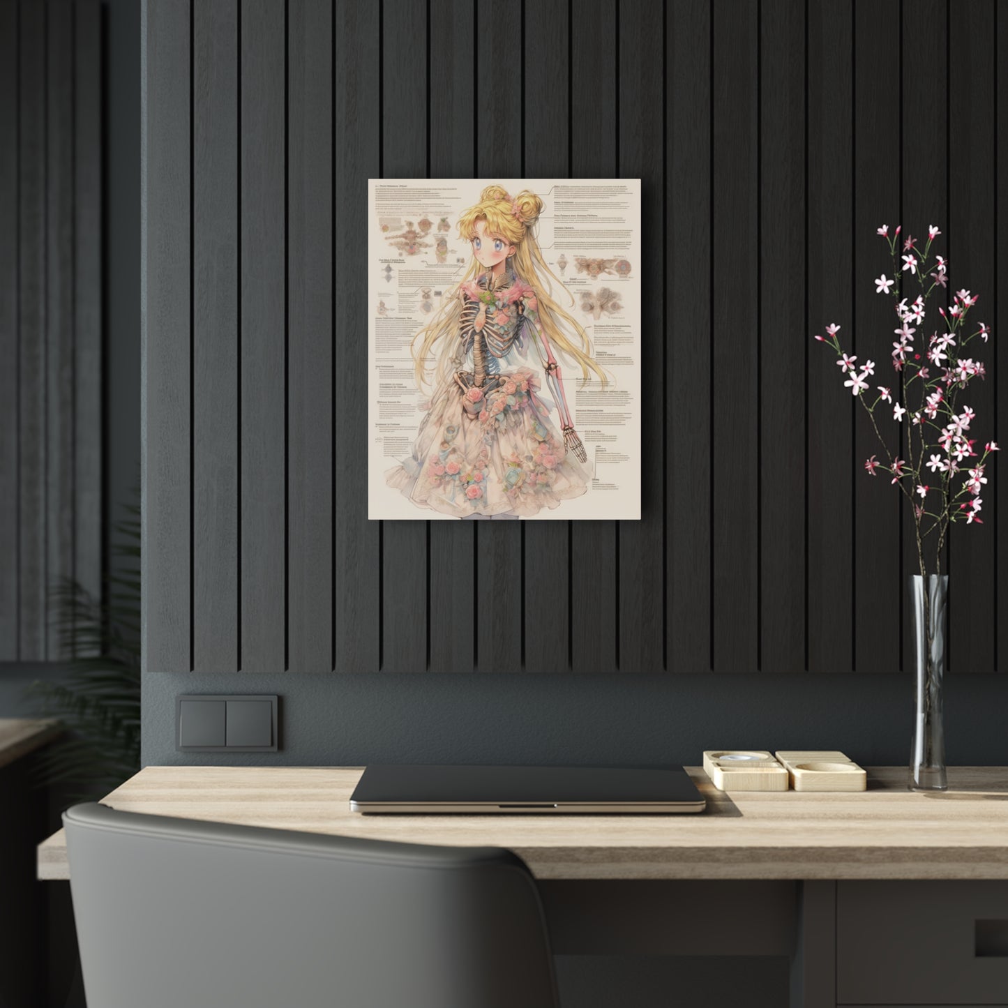 Sailor Moon - Sailor Moon Skeleton V1 - Acrylic Print