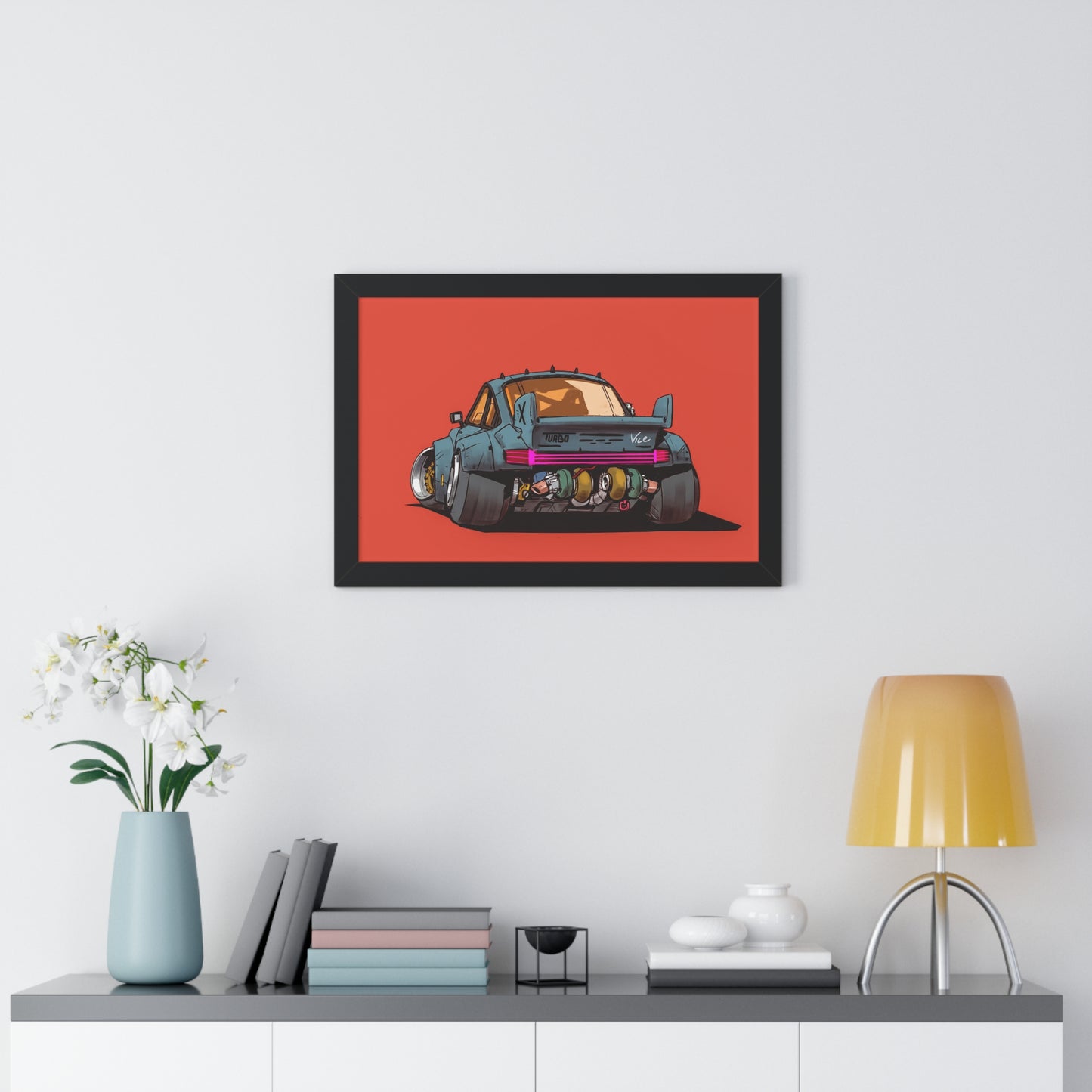 Anime '82 - Turbo - Framed Poster