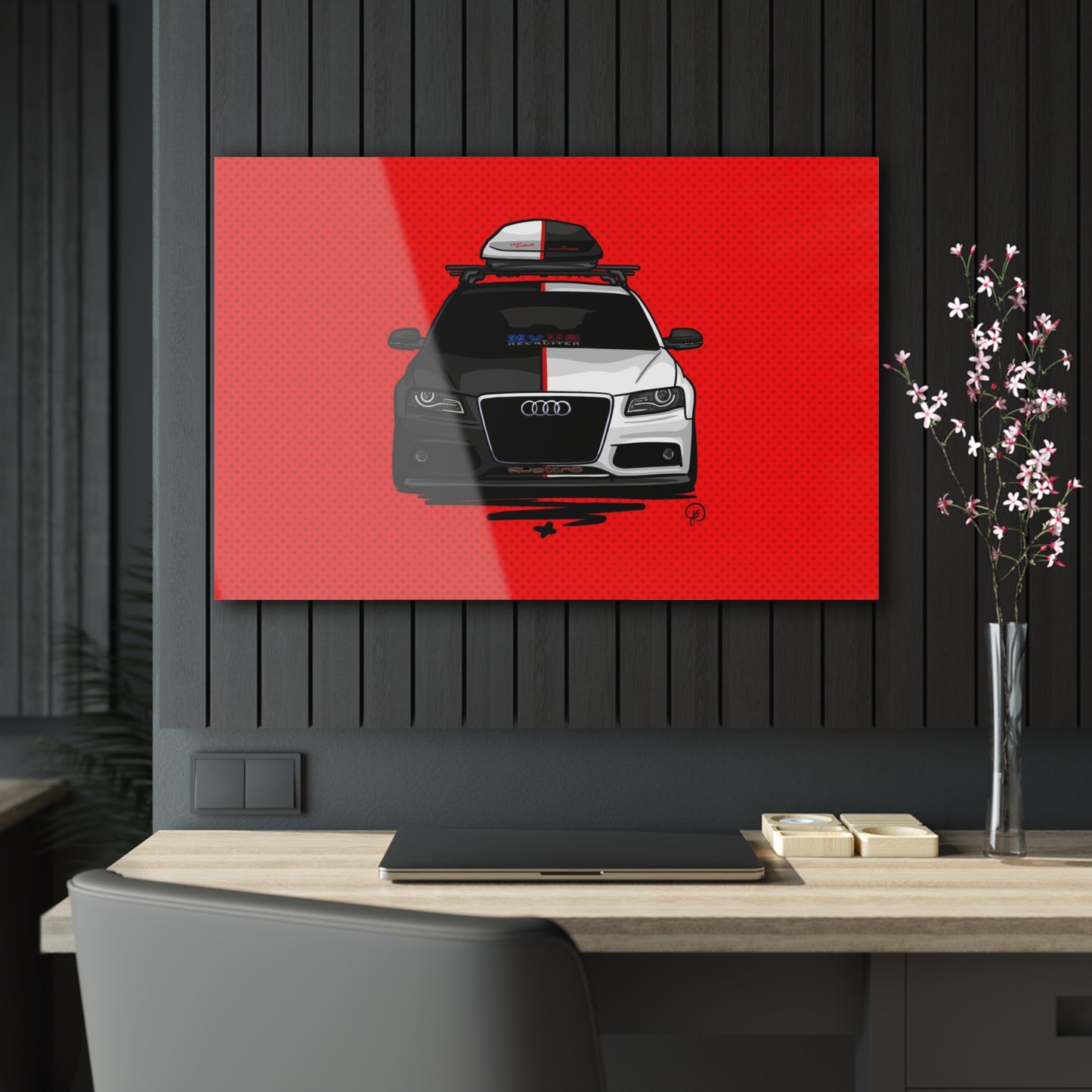 Sxetched X r0cean11 - 2010 Audi A4 Avant - Acrylic Print