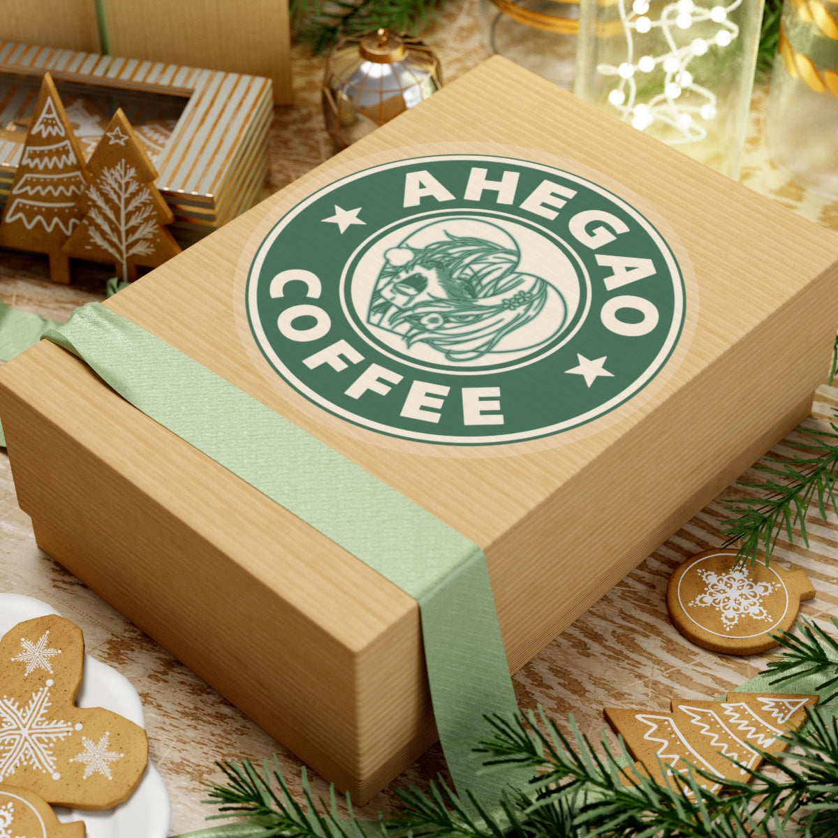 r0cean11 - Ahegao Coffee - Sticker