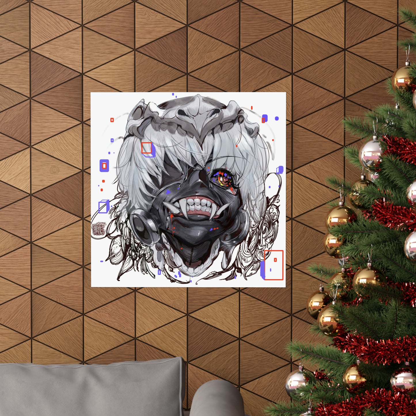 Tokyo Ghoul - Ken - Fine Art Canvas