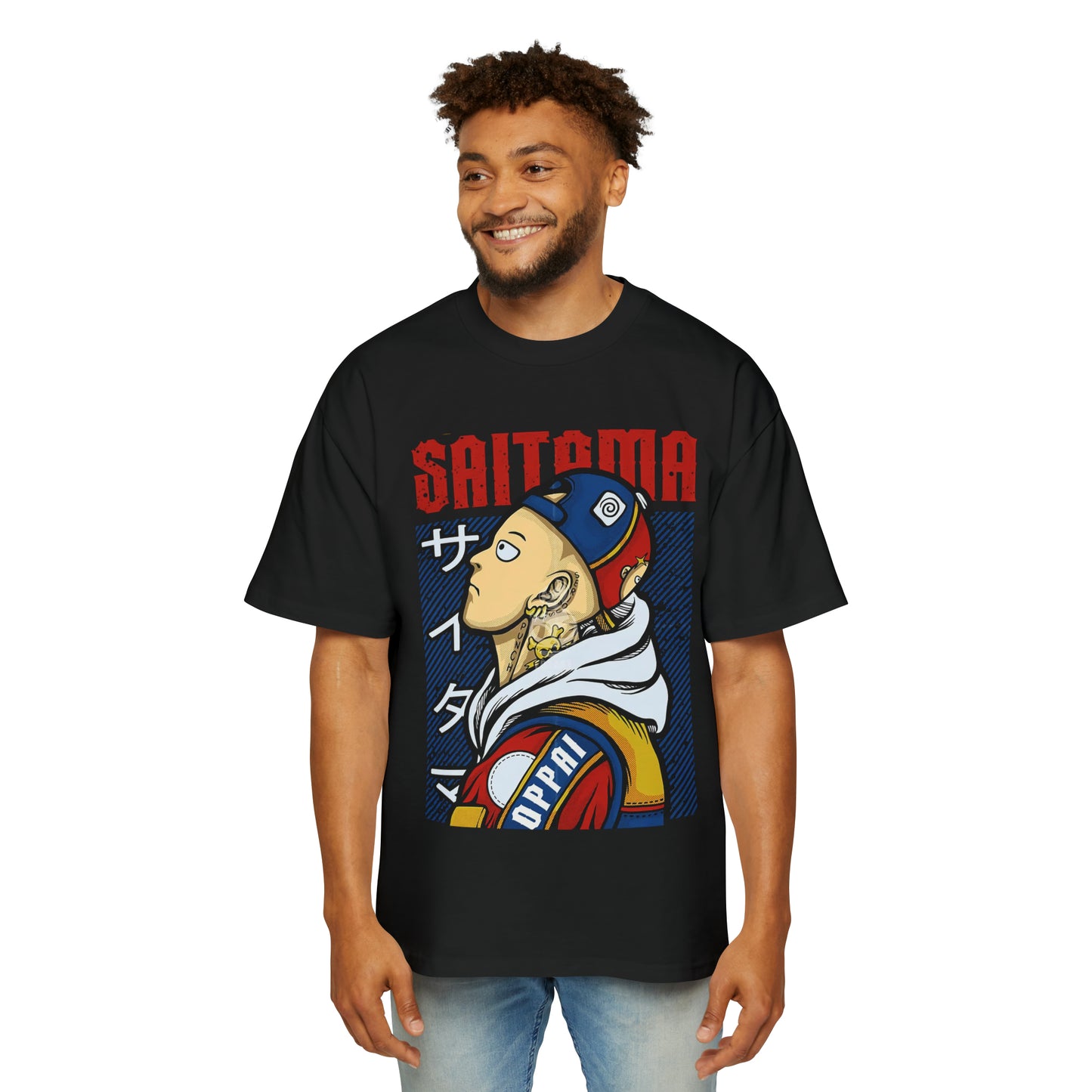 One Punch Man - Saitama - Heavy Oversized Tee