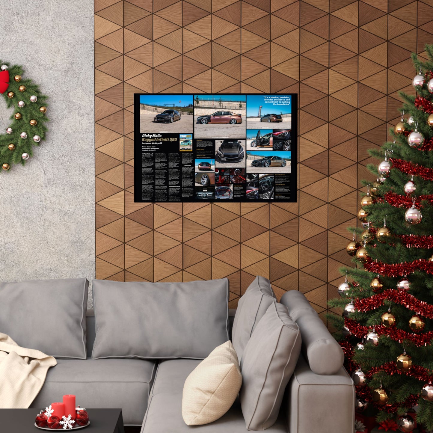 Stance Auto Magazine - 2015 Infiniti Q50 - Poster