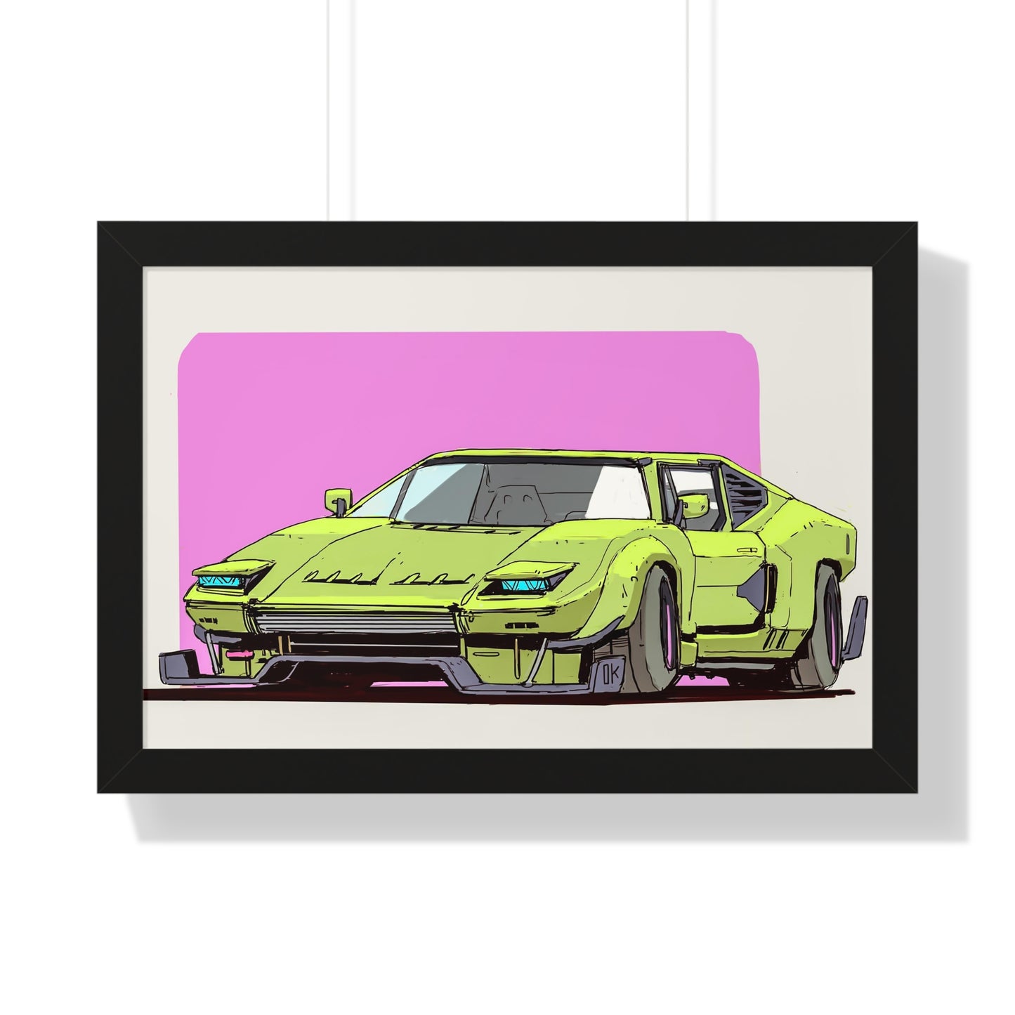 Anime '82 - Retro - Framed Poster