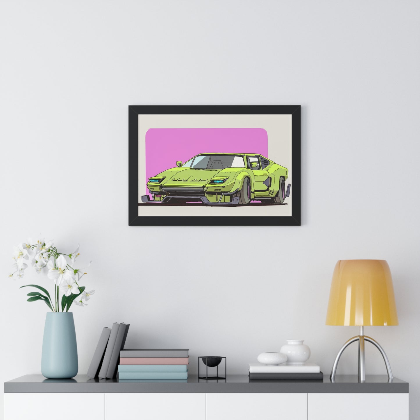 Anime '82 - Retro - Framed Poster