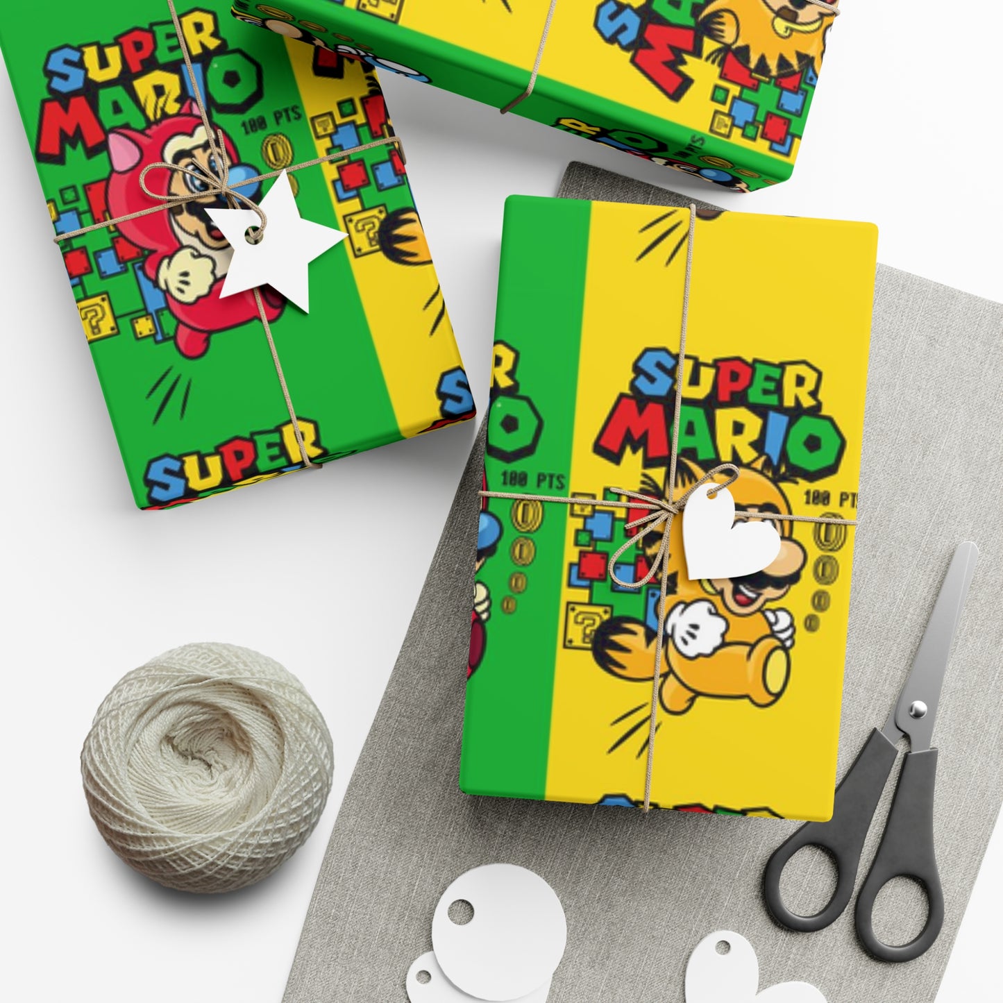 Mario - Pop Culture Powers - Wrapping Paper