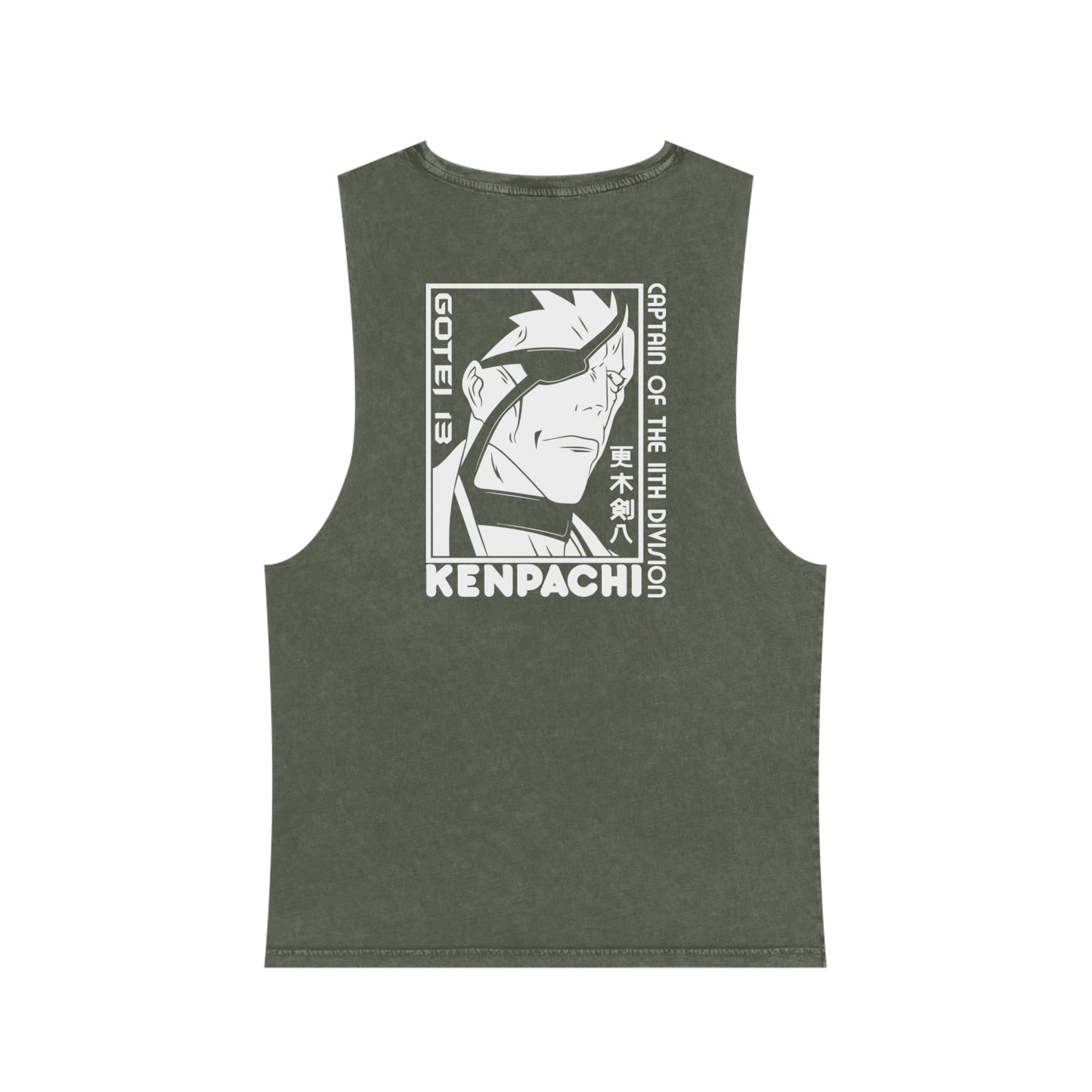 Bleach - Kenpachi - Stonewash Tank Top