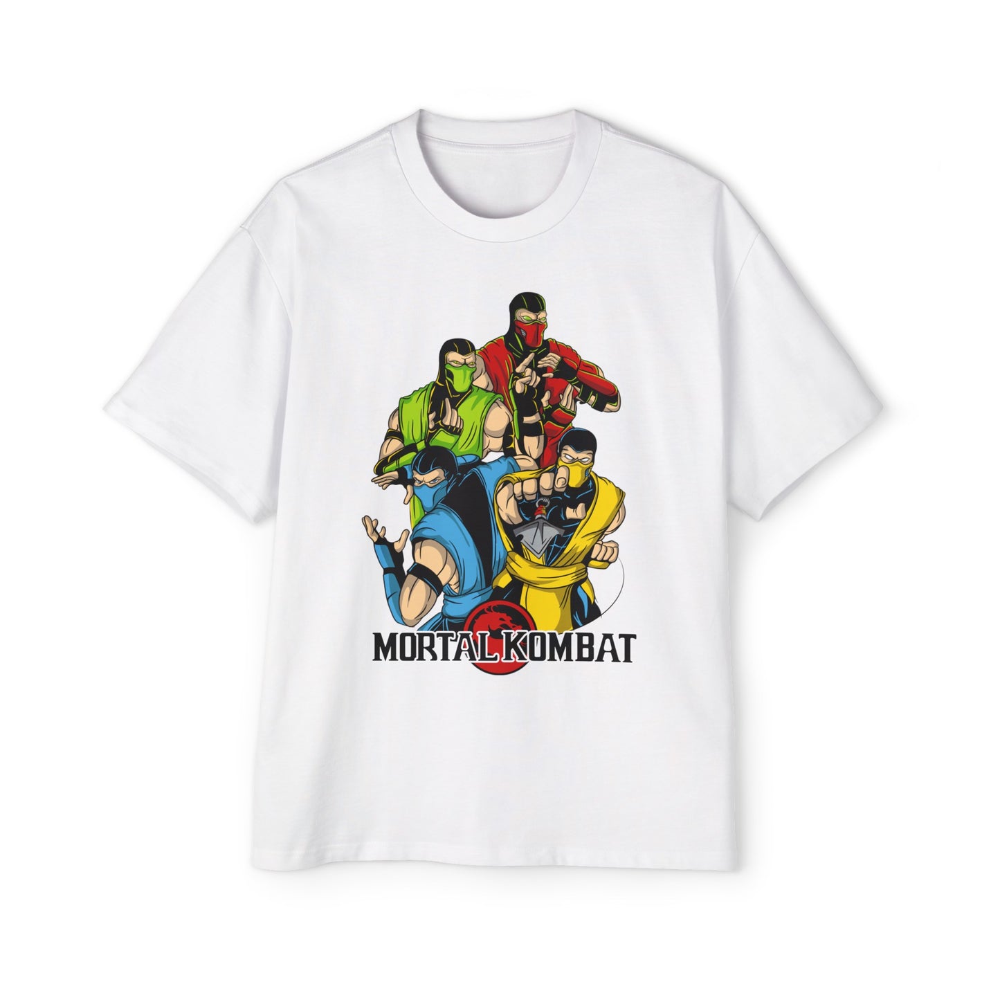 Retro Gaming - Mortal Kombat - Heavy Oversized Tee