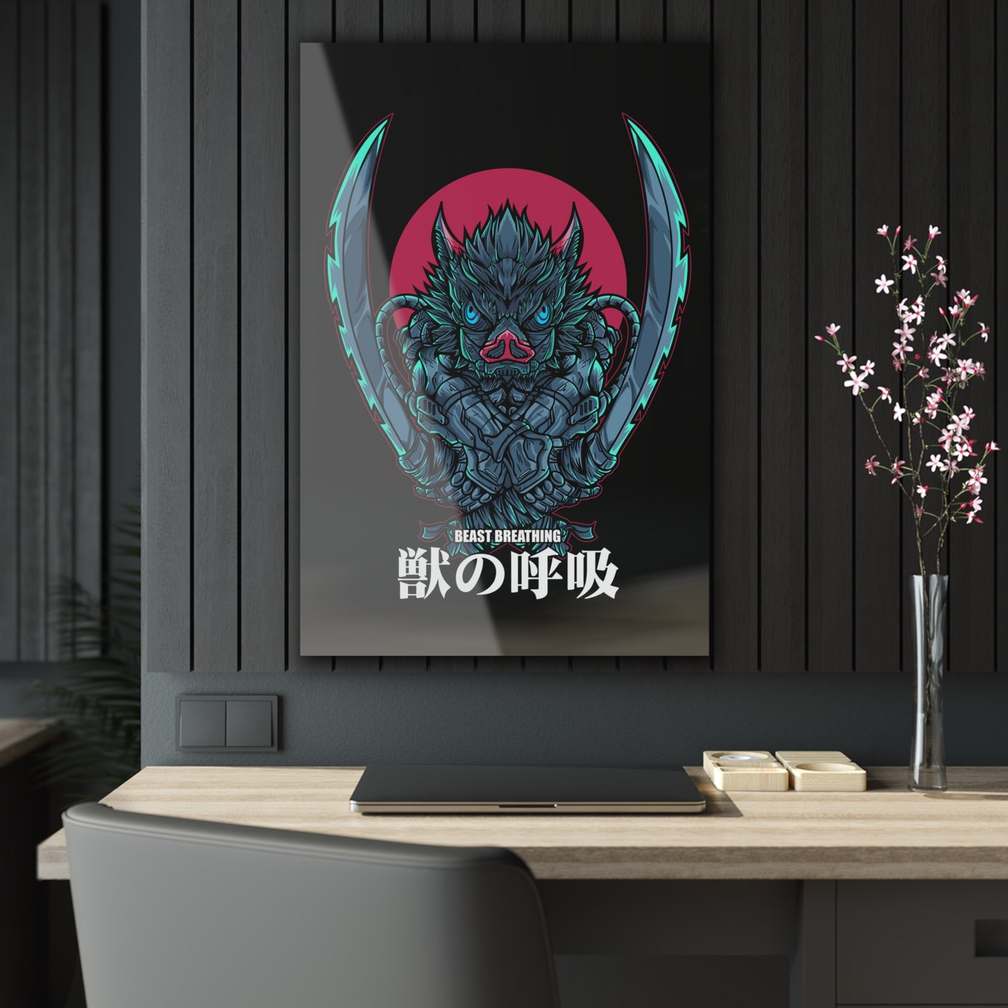 Demon Slayer - Beast Breathing - Acrylic Print