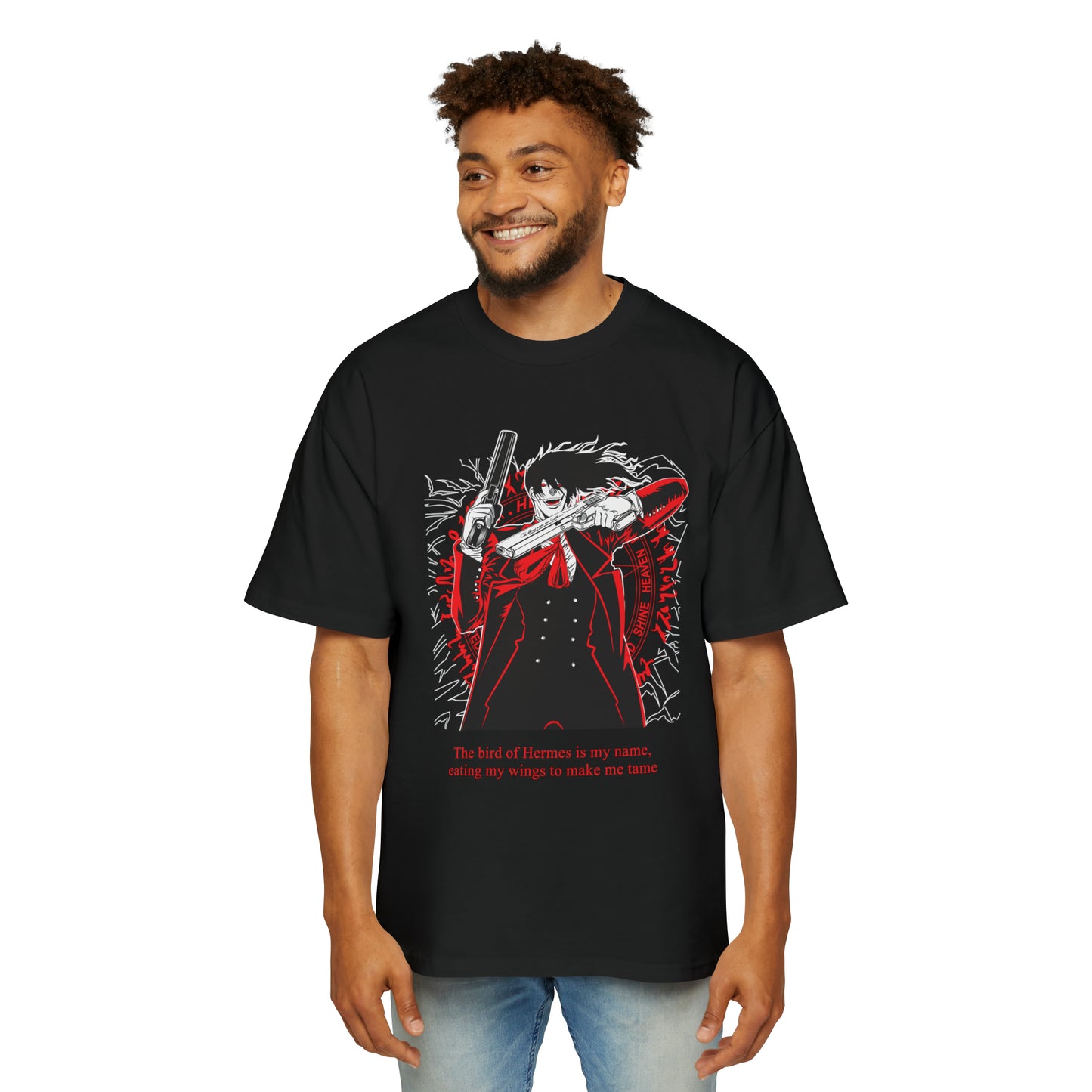 Hellsing - Bird of Hermes - Heavy Oversized Tee