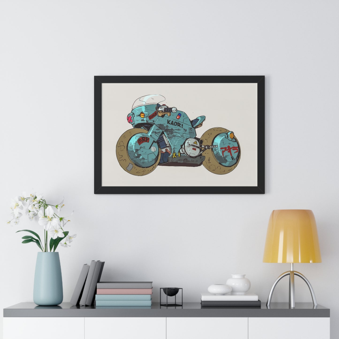 Anime '82 - Akira Testsuo - Framed Poster