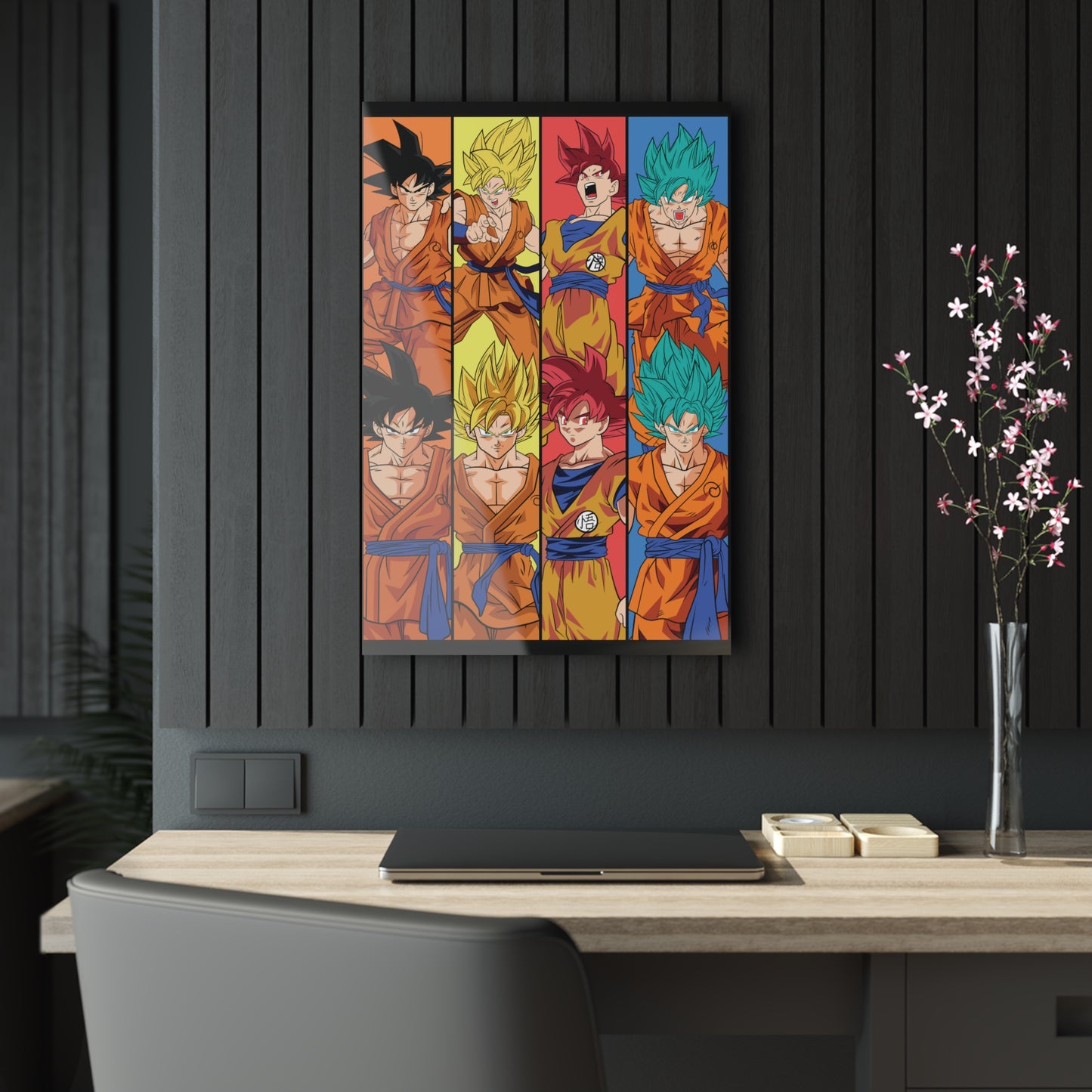 Dragon Ball - Goku Levels - Acrylic Print