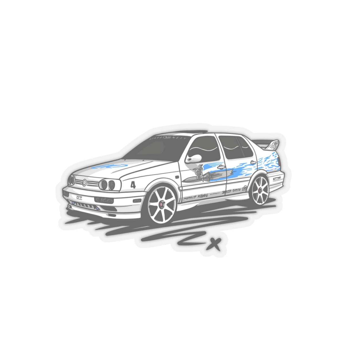 Sxetched X r0cean11 - FF Jetta - Sticker
