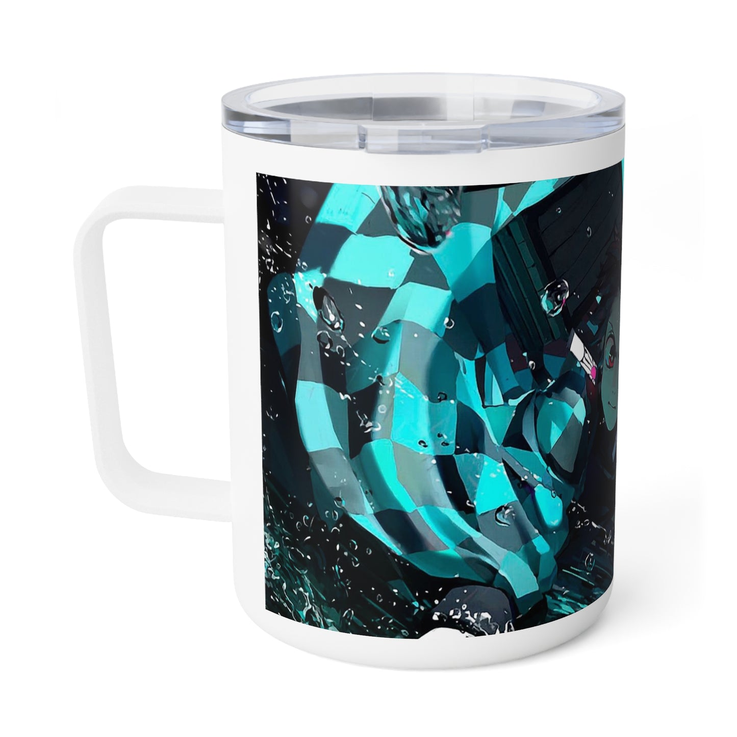 Demon Slayer - Tanjiro Water Breathing - Insulated Coffee Mug, 10oz
