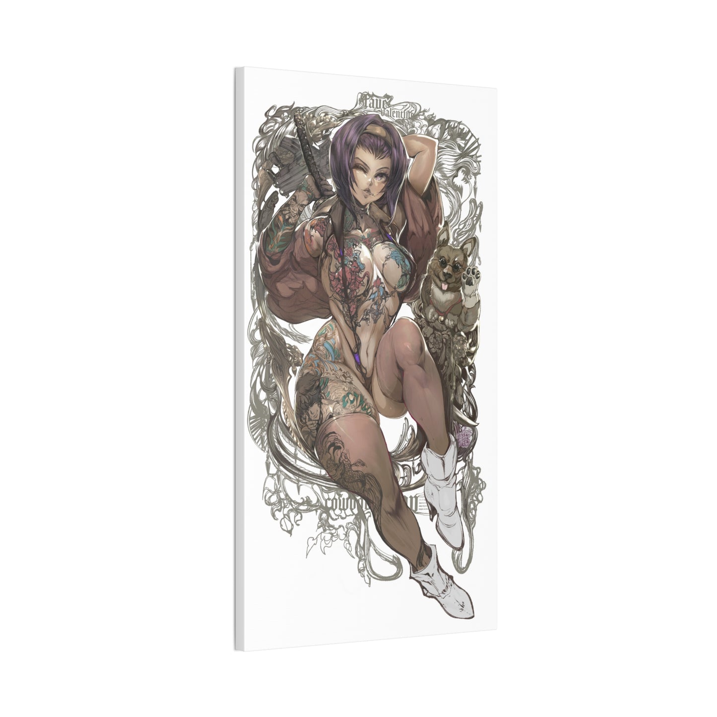 Cowboy Bebop - Faye Valentine - Fine Art Canvas