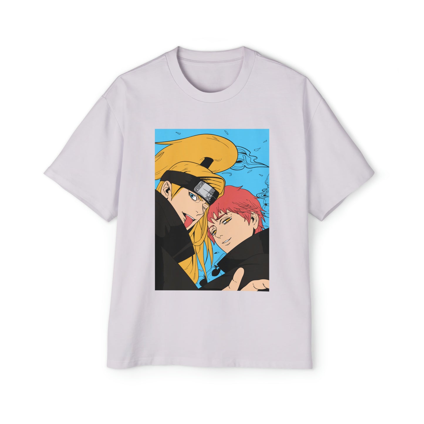 Naruto - Deidara and Sasori - Heavy Oversized Tee