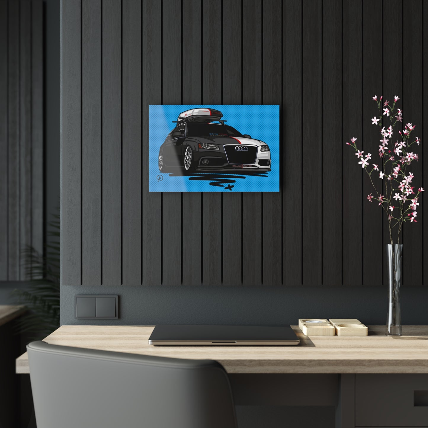 Sxetched X r0cean11 - 2010 Audi A4 Avant - Acrylic Print - Version 2.0