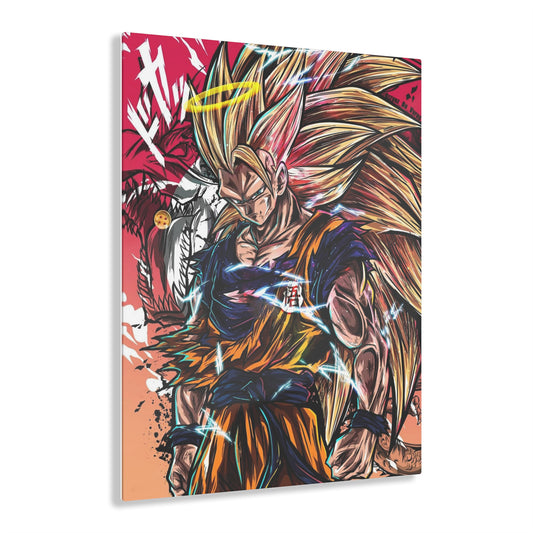 Dragon Ball - Goku Super Saiyan 3 - Acrylic Print